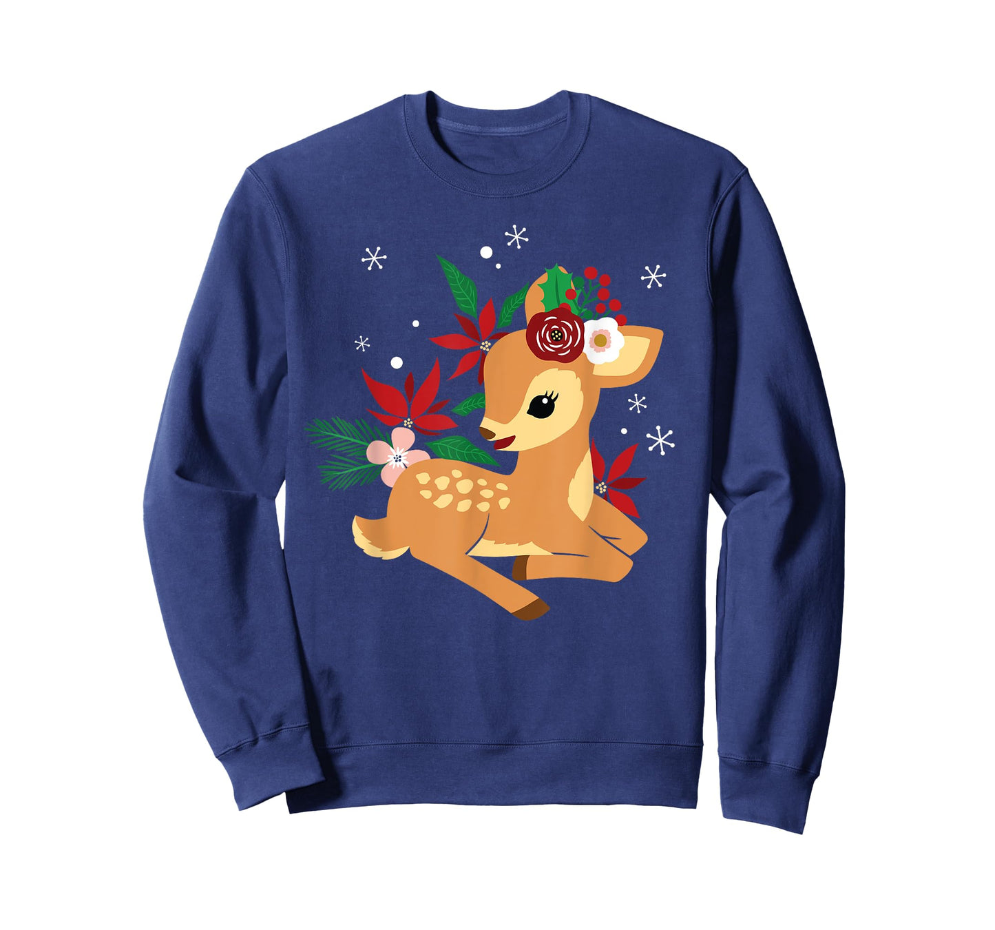 Christmas Cute Reindeer Christmas Deer Kids T-Shirt