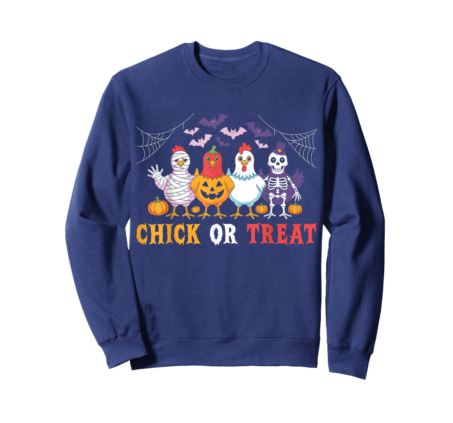 Chicken Chick Or Treat Funny Halloween Costume Farmer T-Shirt