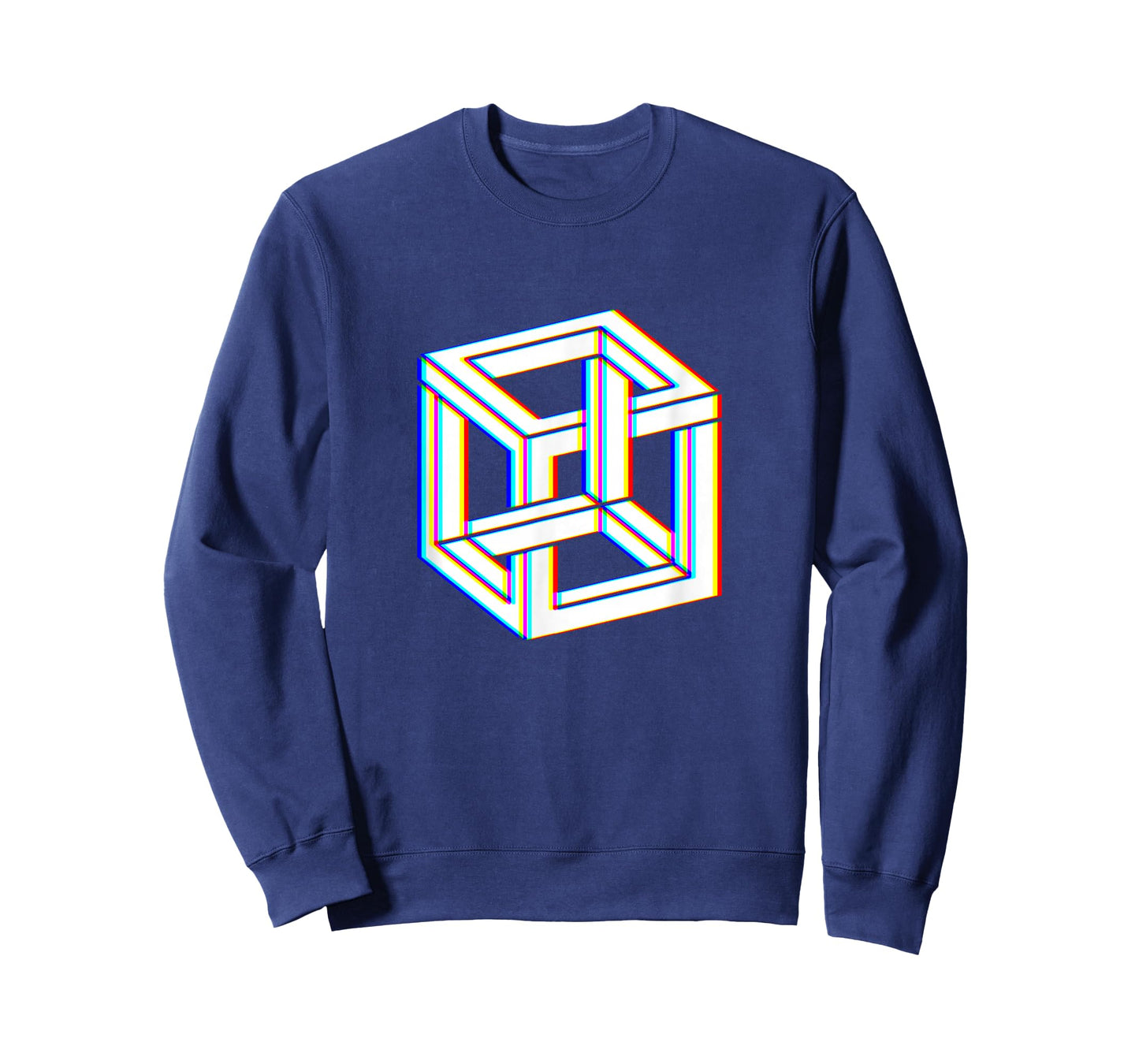 Geometric Shapes EDM Surreal Abstract Art Hypnotic Aesthetic T-Shirt