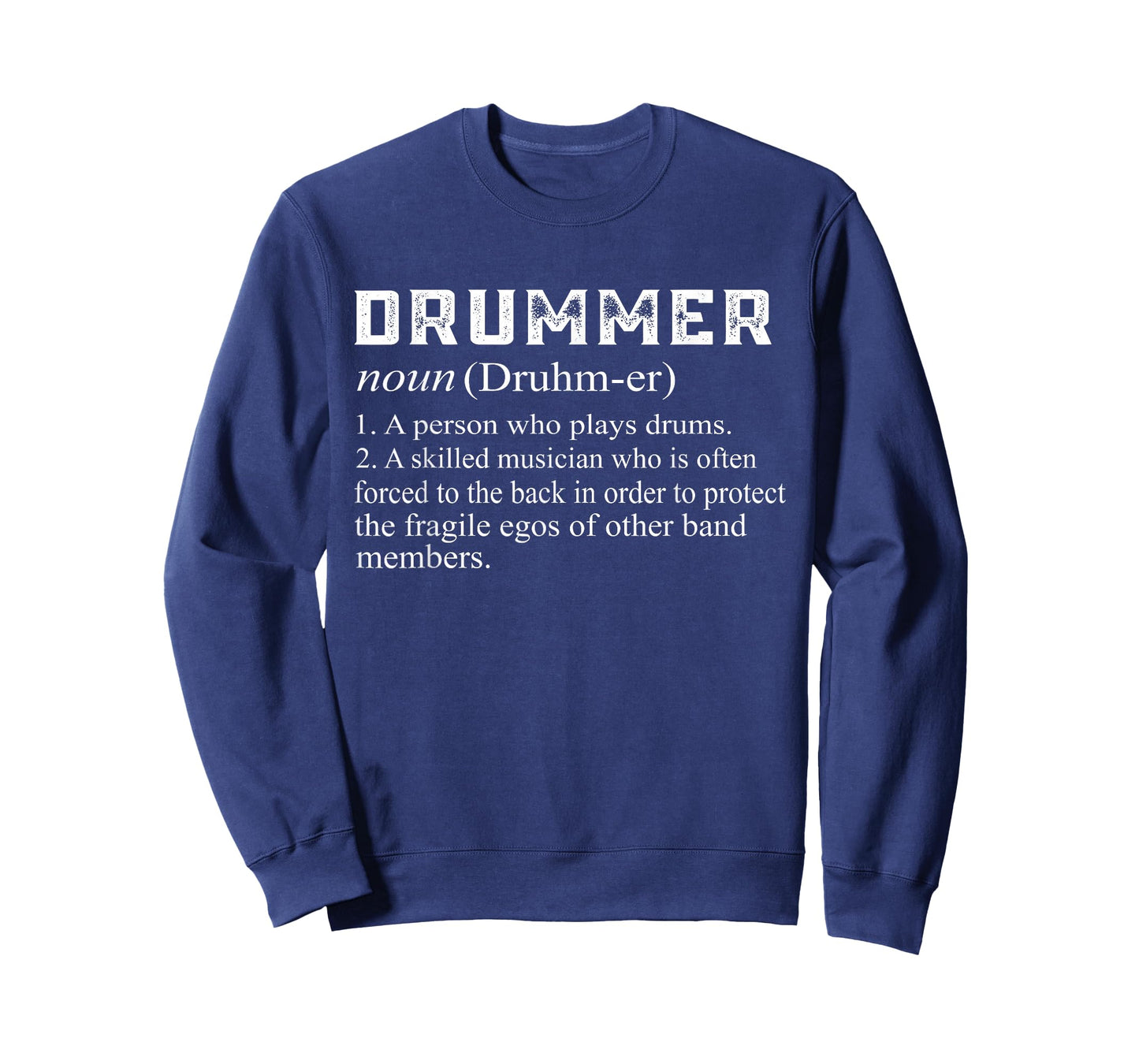 Drummer Definition Funny Rock Drumming Music T-Shirt
