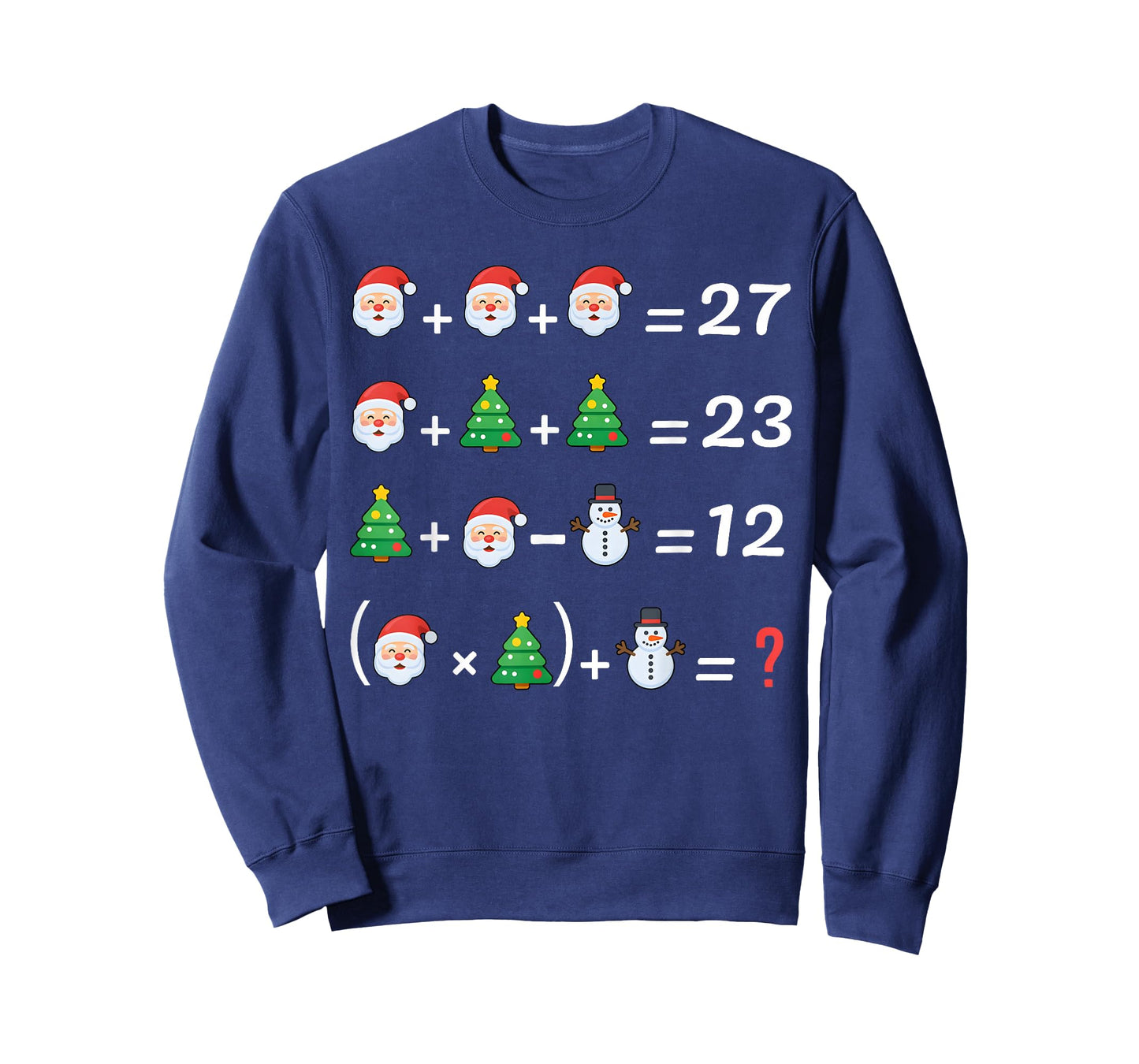 Funny 67 Meme Christmas Math Teacher Santa Six Seven Puzzle T-Shirt