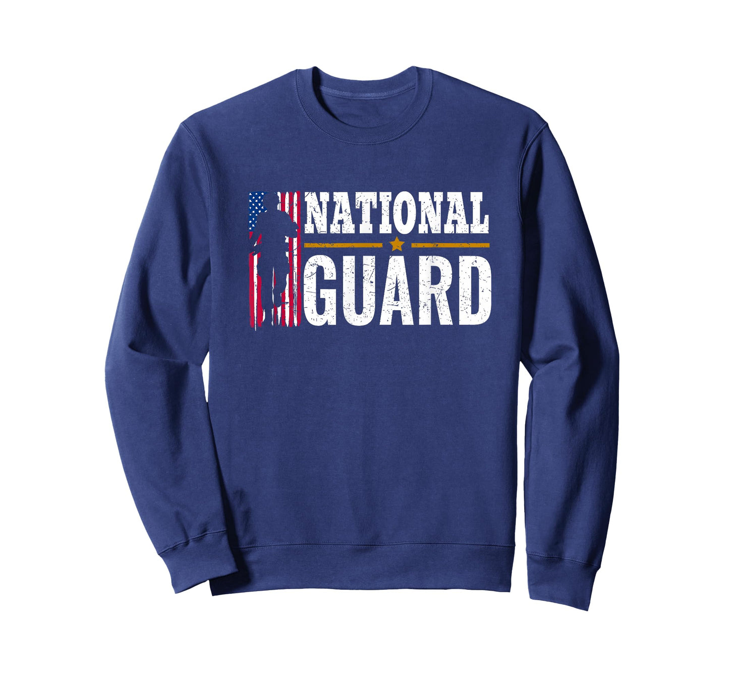 National Guard American Flag Proud T-Shirt T-Shirt