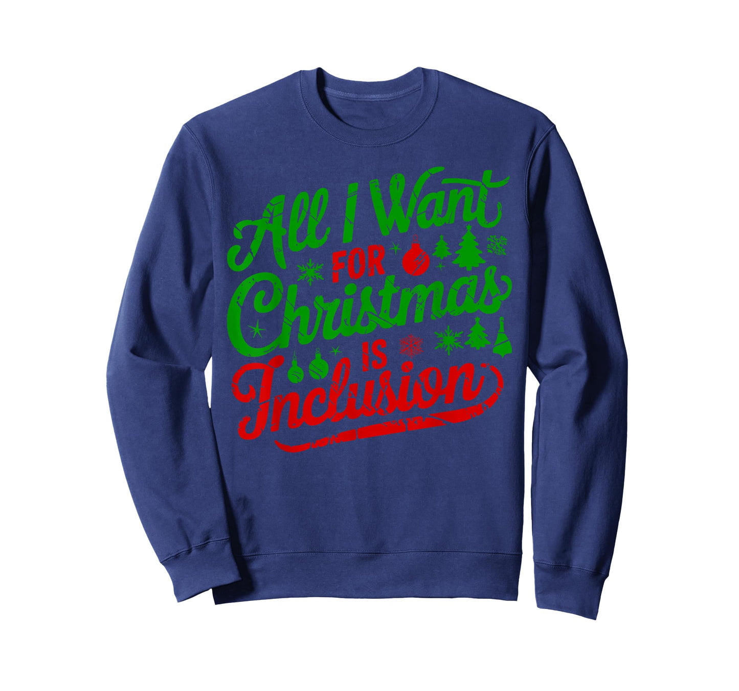 All I Want for Christmas is Inclusion Teacher Kindergarten T-Shirt