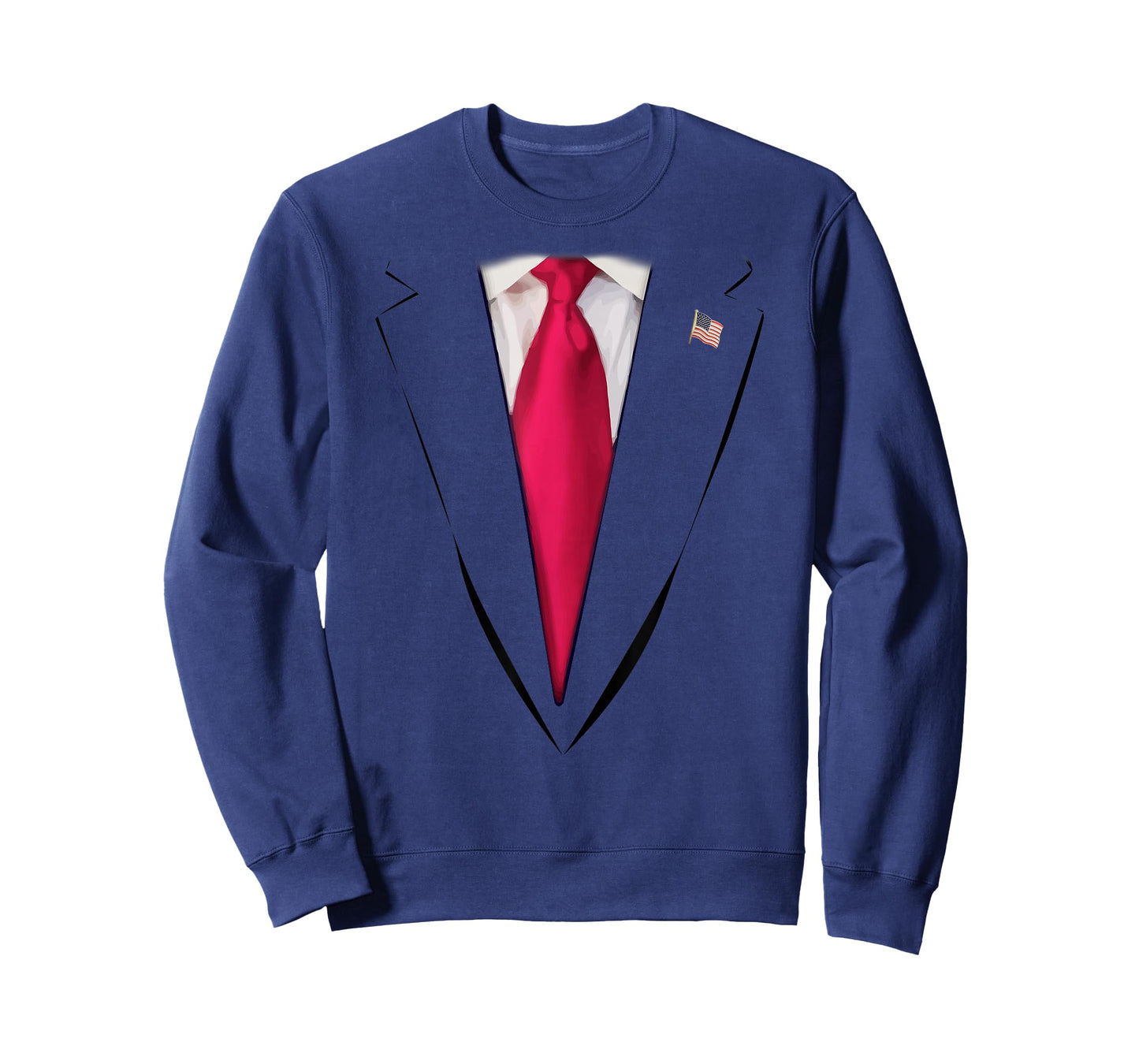 USA President Trump Suit Easy Halloween Costume T-Shirt