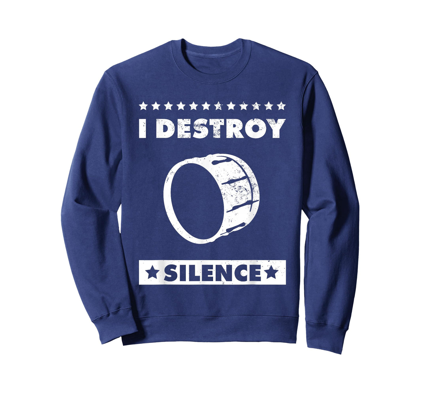 I Destroy Silence - Choir, Marching Band and Bass Drum T-Shirt