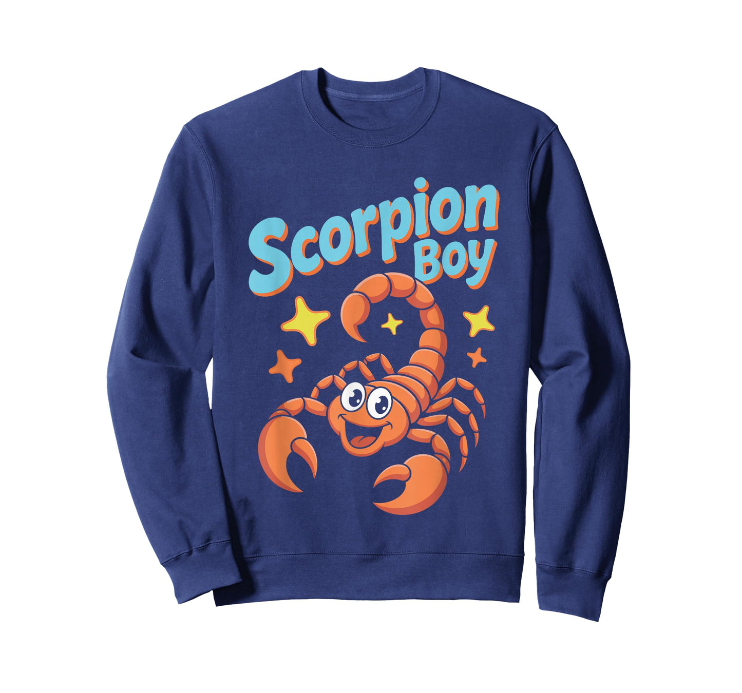 Scorpion Boy Cartoon Creepy Crawly Insect Zodiac Scorpio T-Shirt