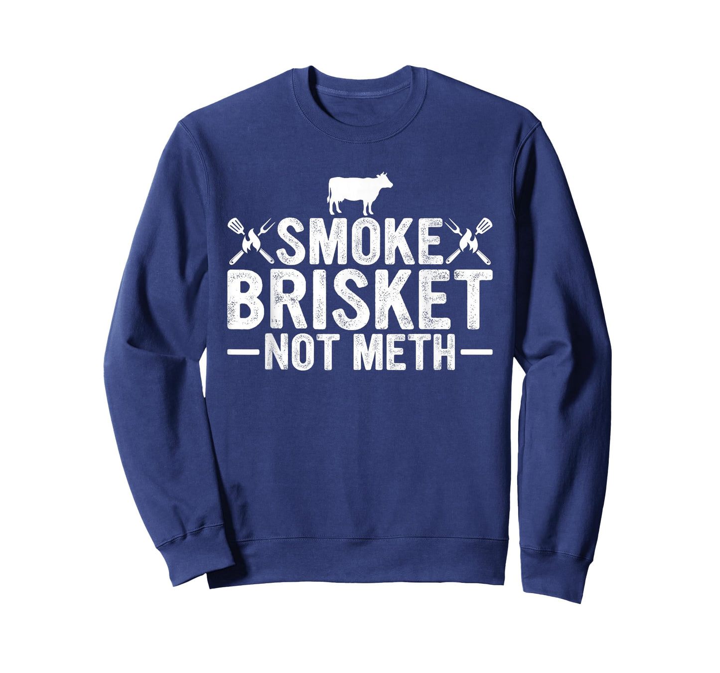 Cool Smoke Brisket Not Meth Funny Grilling Gift Men Women T-Shirt