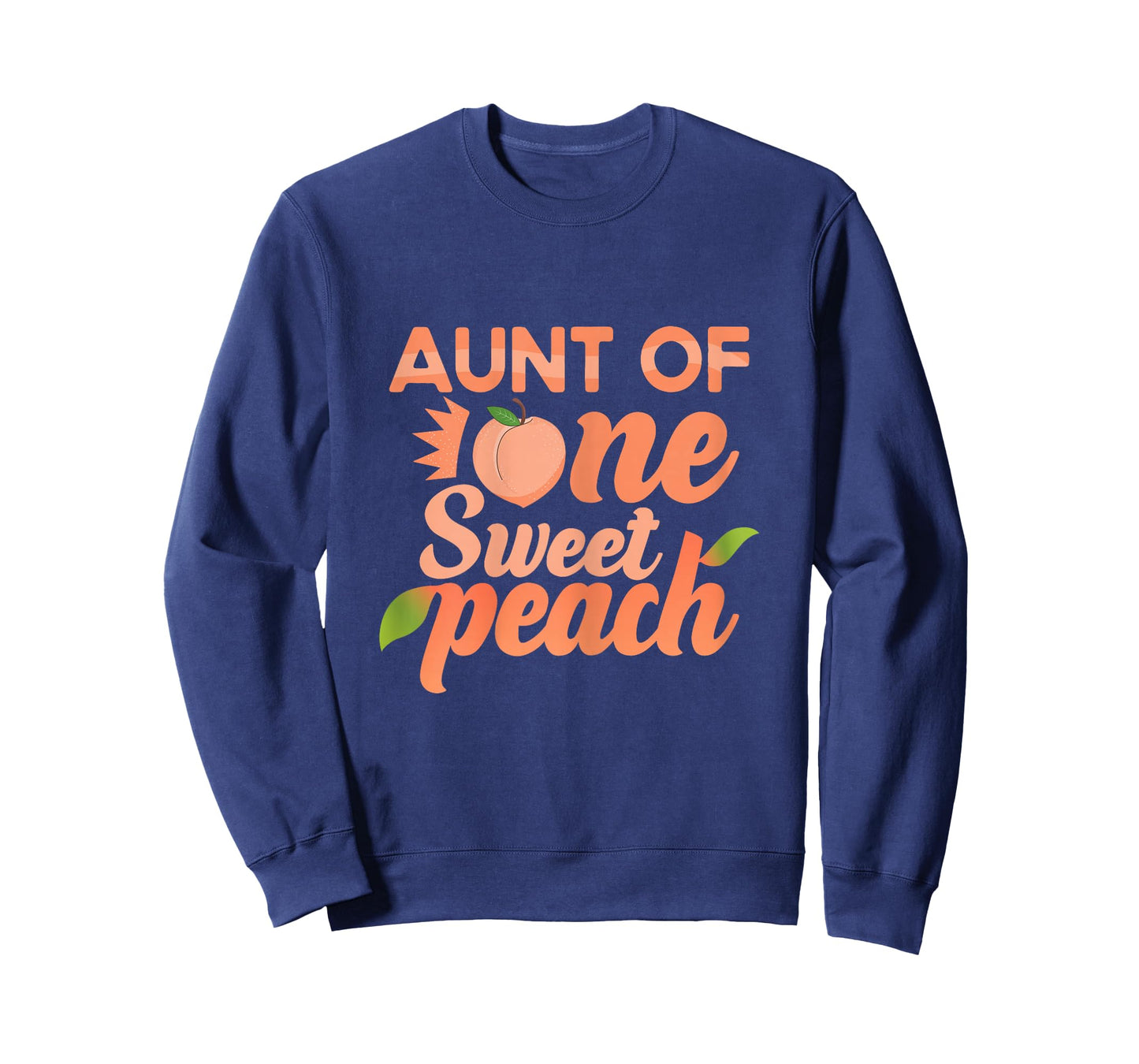 Aunt First Birthday One Sweet Peach Bday Family Matching T-Shirt