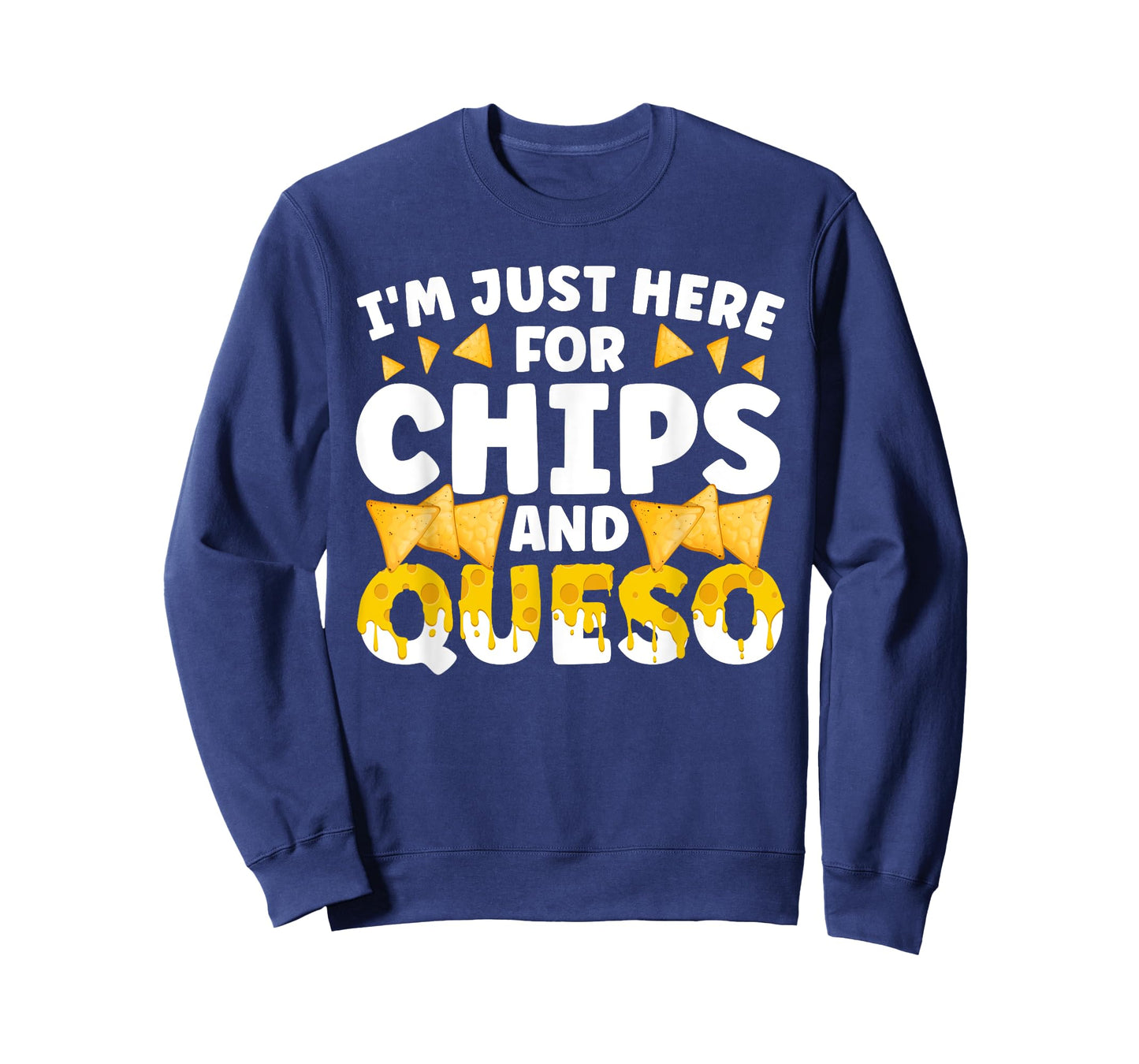 Cool Queso Art For Men Women Cheese Dip Chips & Queso Lover T-Shirt