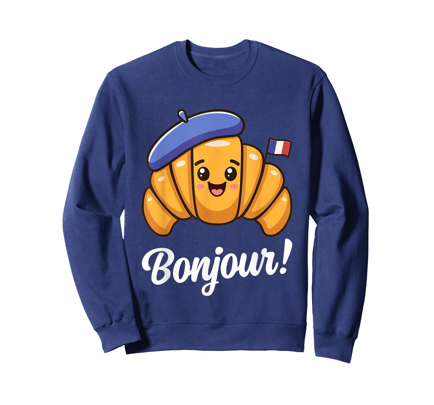 Croissant French Saying Quote France Baking Breakfast Funny T-Shirt