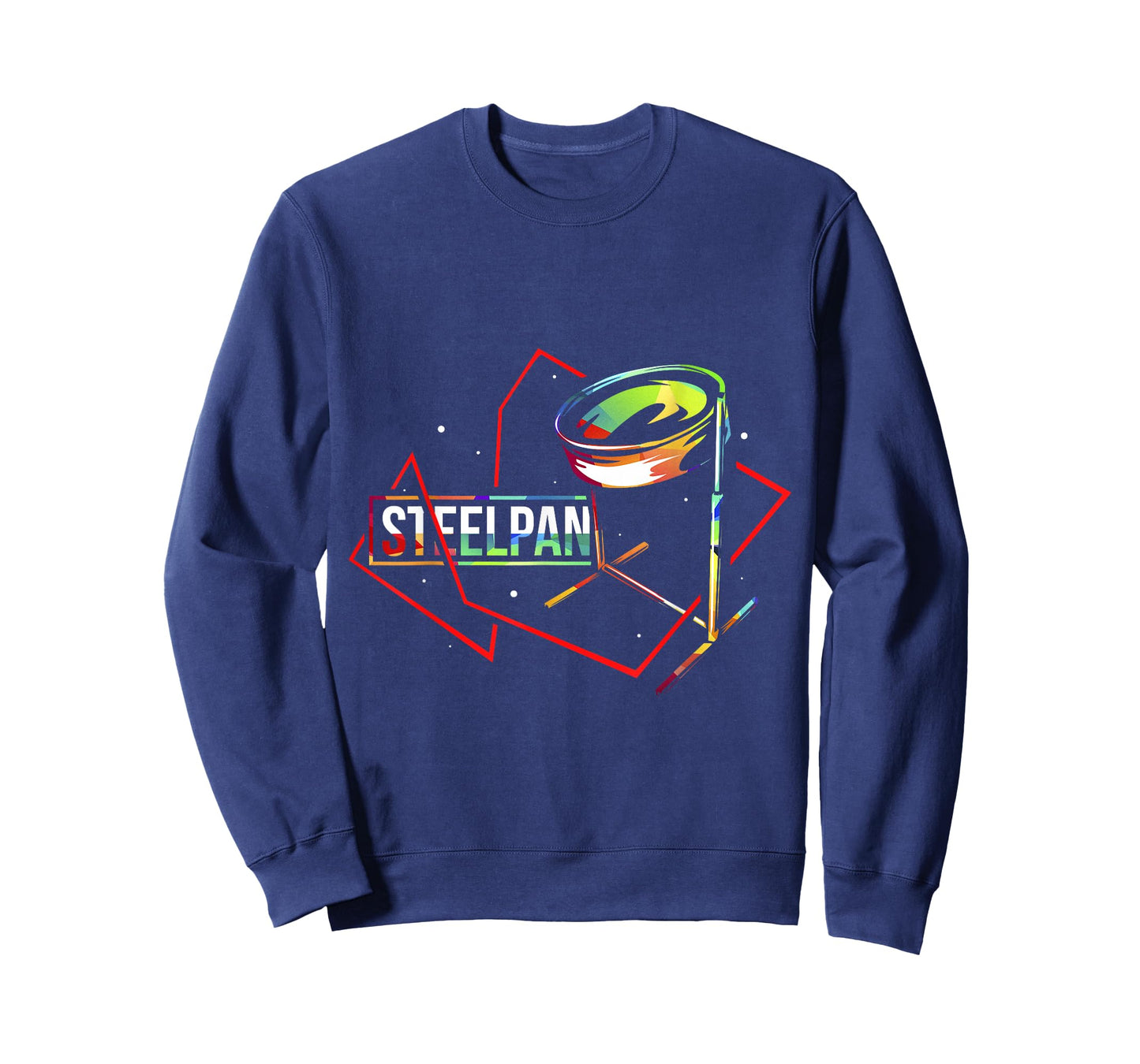 Colorful Steelpan Steel Pan Drum Band Pannists T-Shirt
