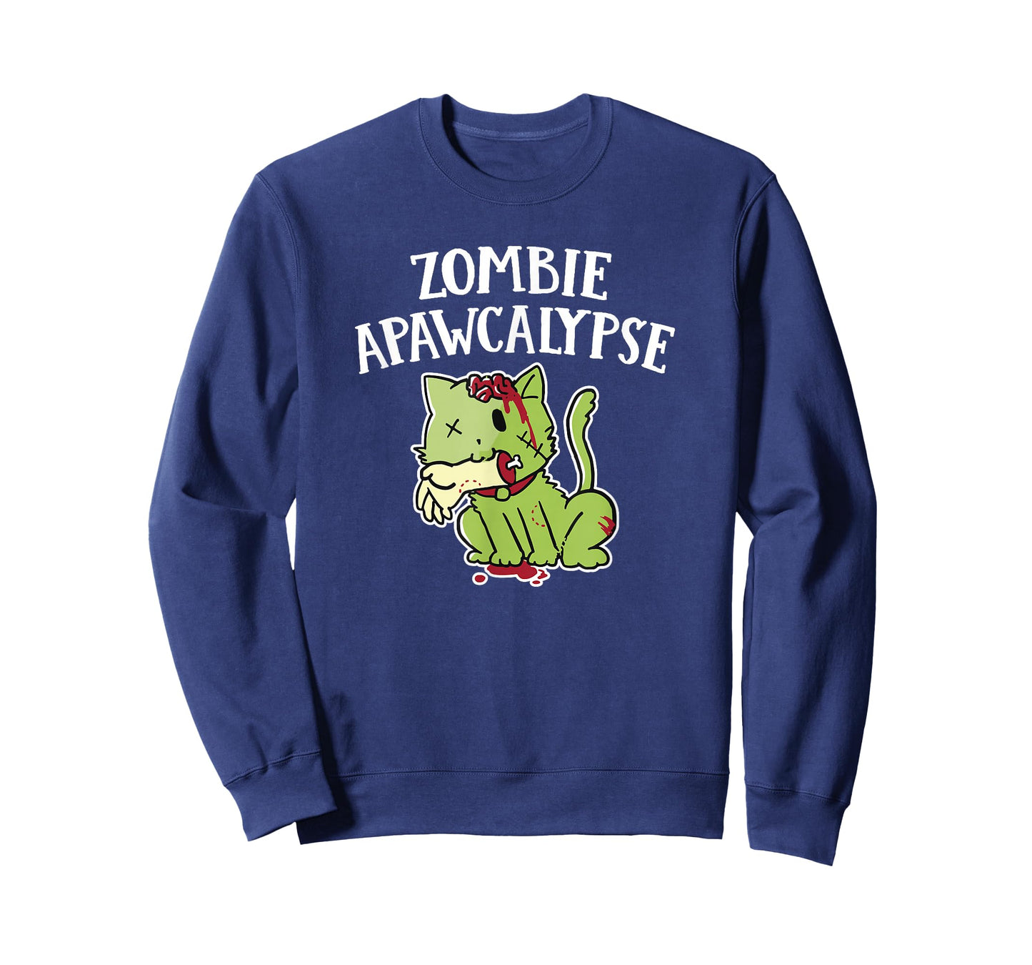 Zombie Apawcalypse Cute Kitten Zombie T Shirt T-Shirt