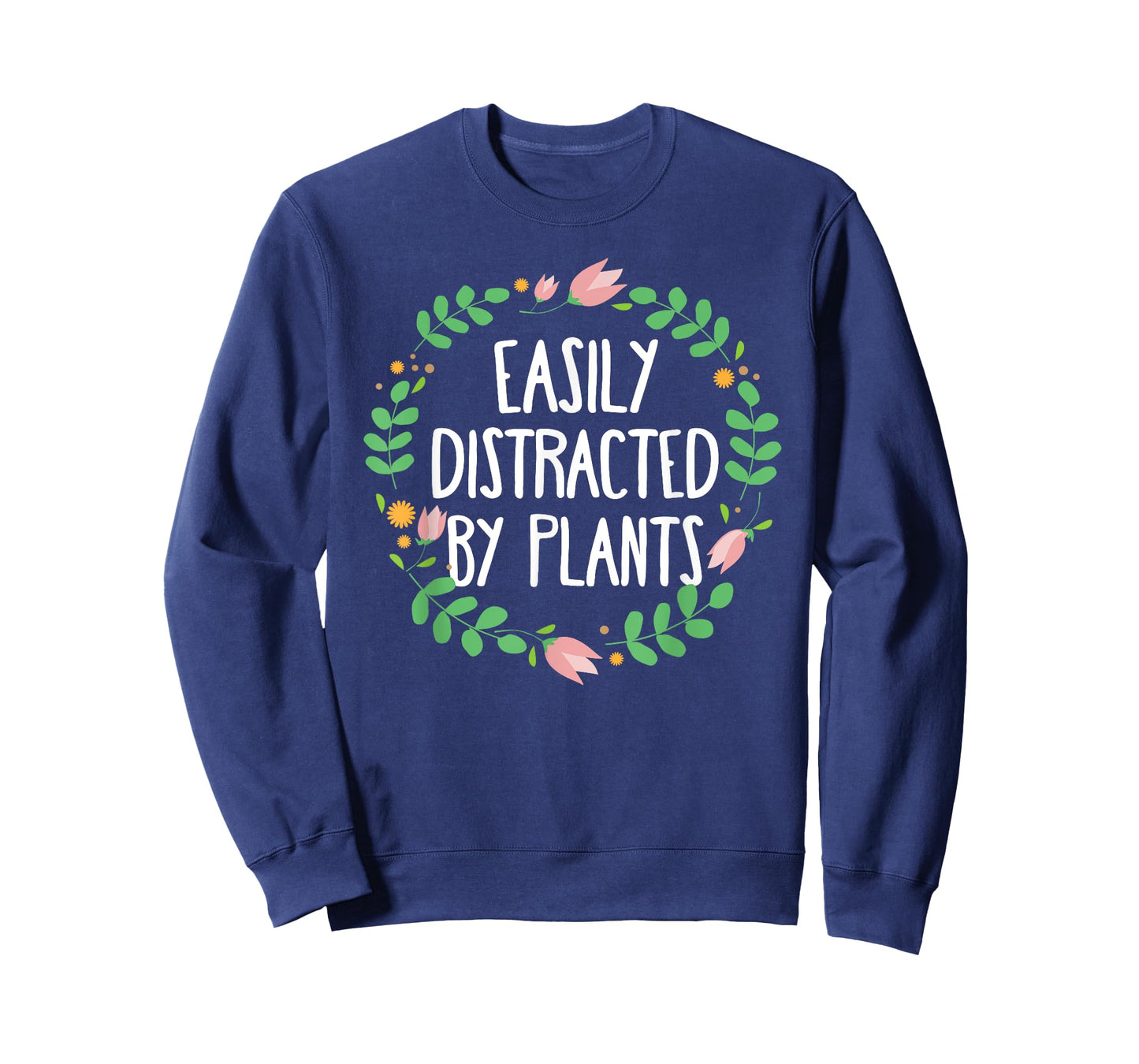 Cute Easily Distracted By Plants Gardening Gift T-Shirt