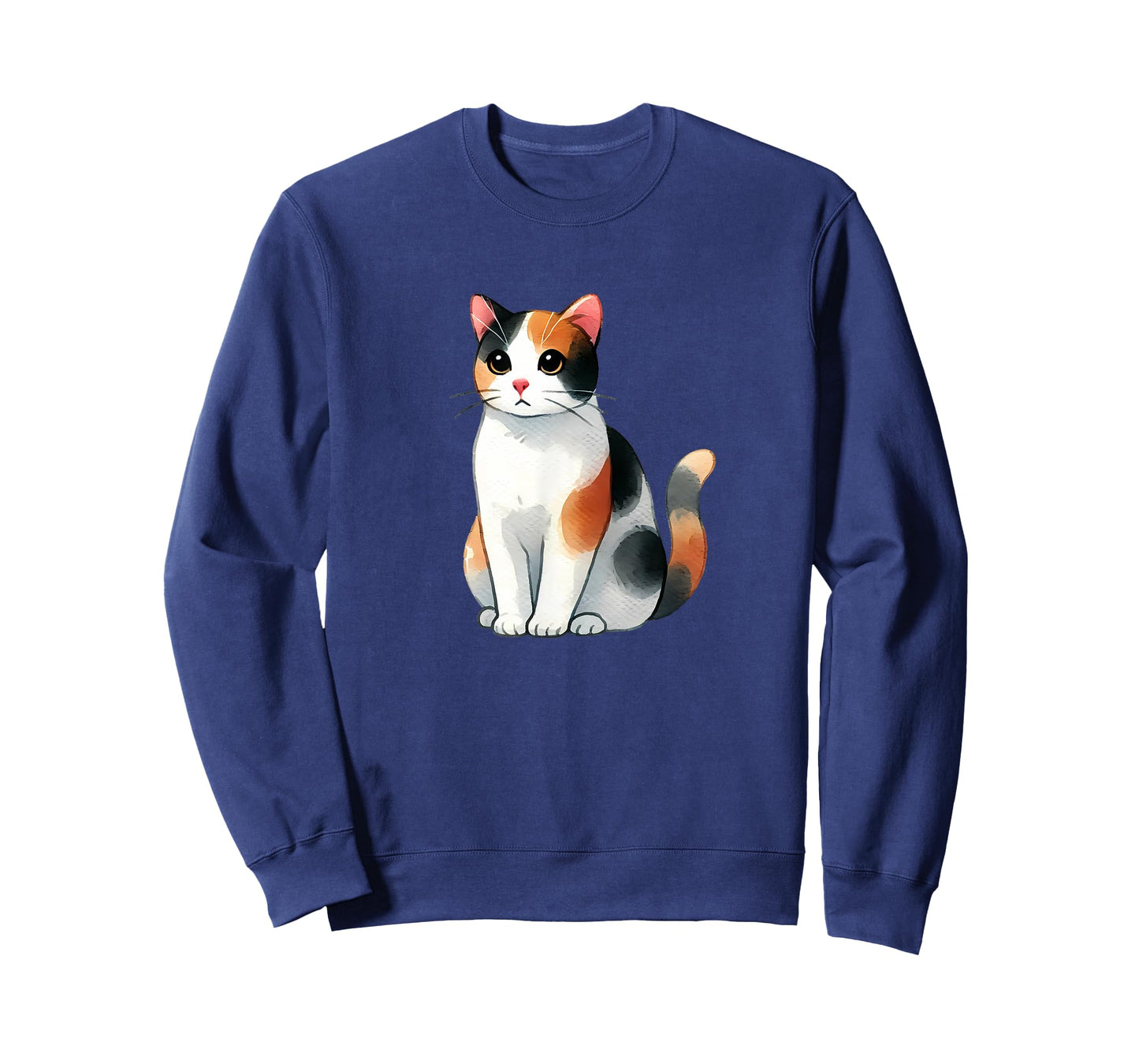 Cute Calico Cat T-Shirt for Men Women Kids