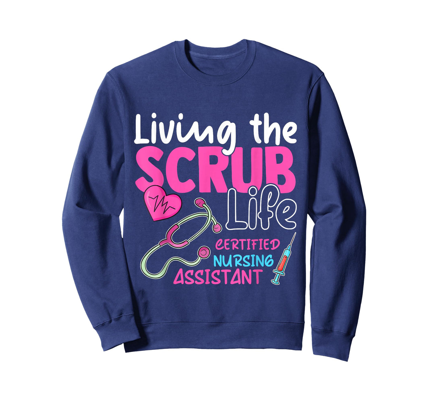 Cna Tee for Nurse Hospital Colletion Living the Scrubs Life T-Shirt
