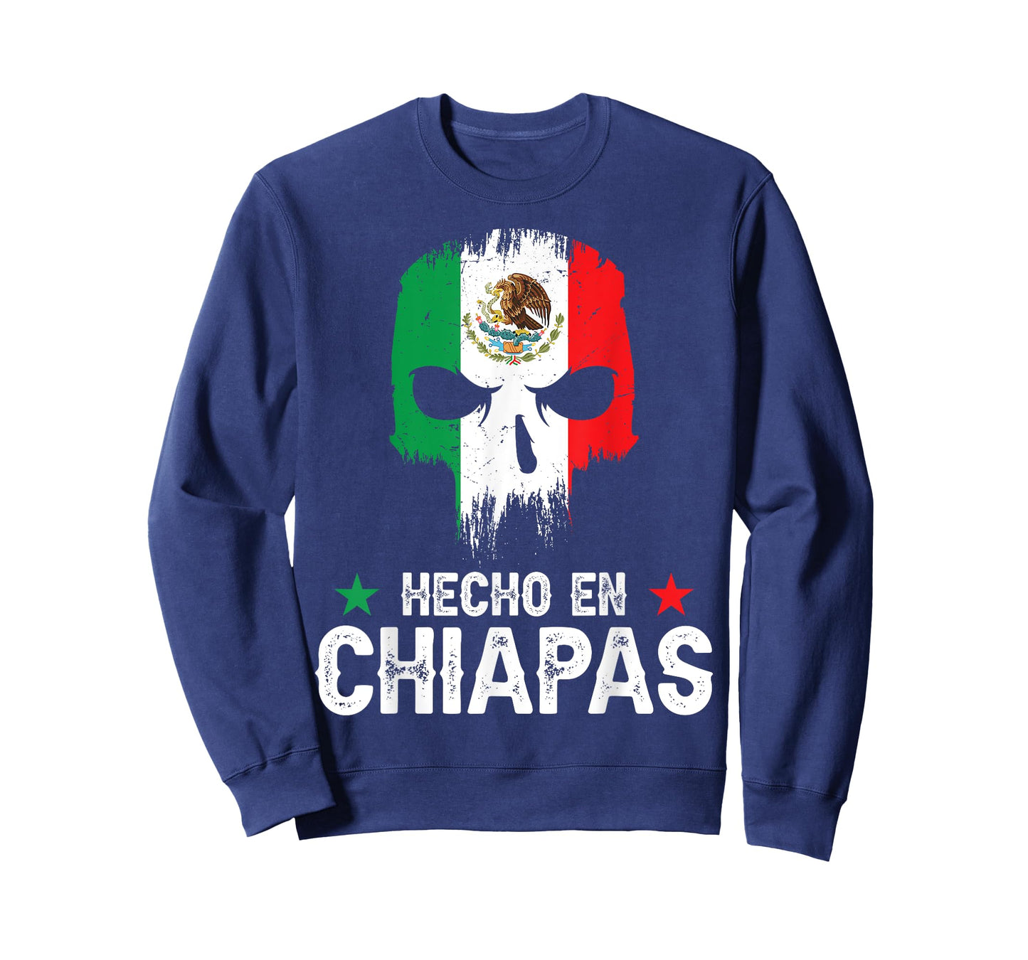 Hecho en Chiapas Mexico - Mexican Flag - Chiapas T-Shirt