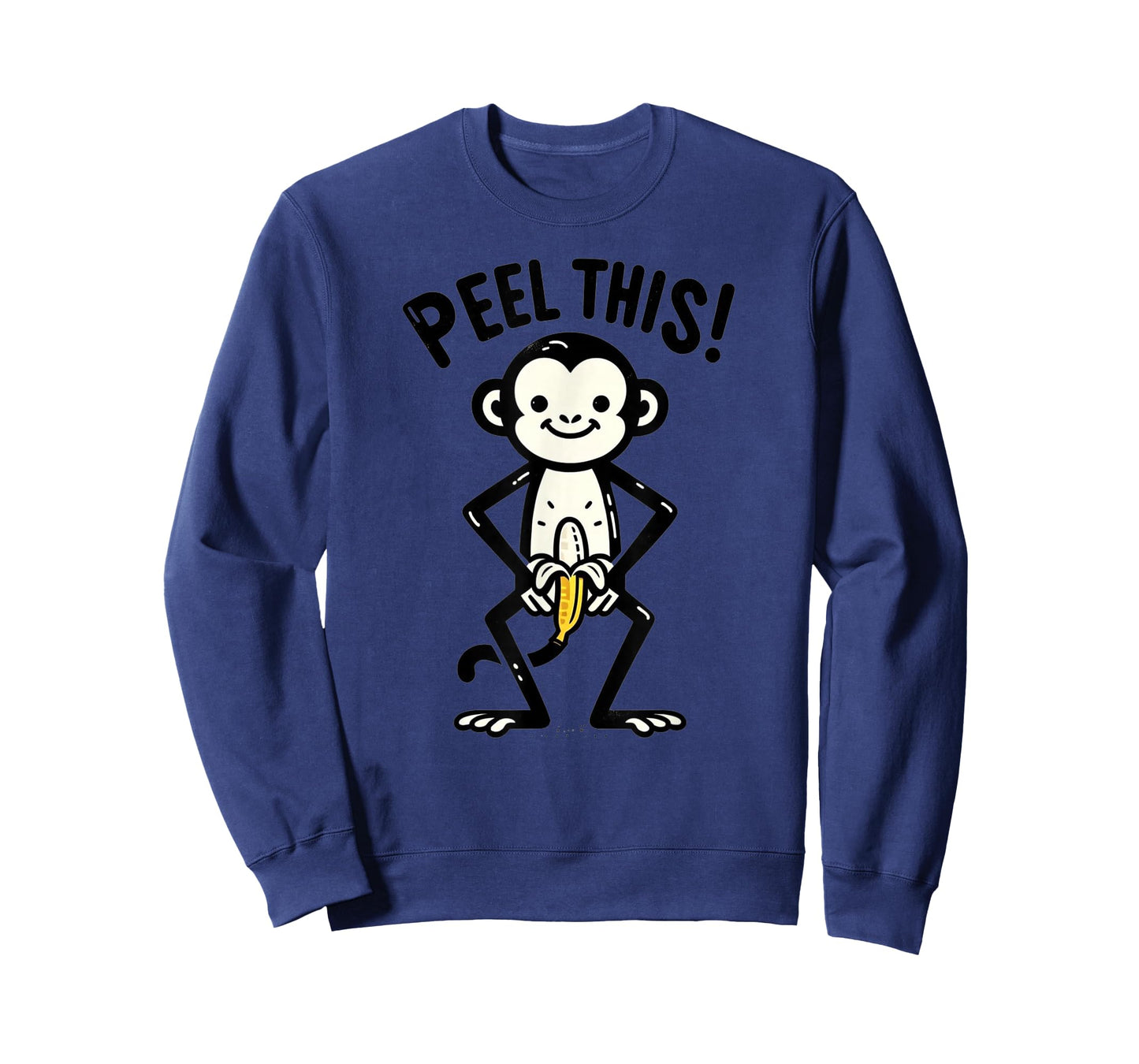 Peel This Funny Monkey Banana Humor T-Shirt