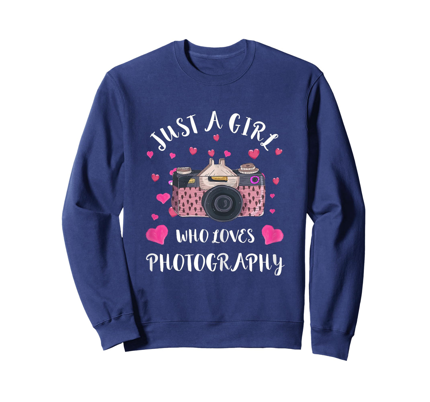 Just A Girl Who Loves Photography Camera Photographer T-Shirt