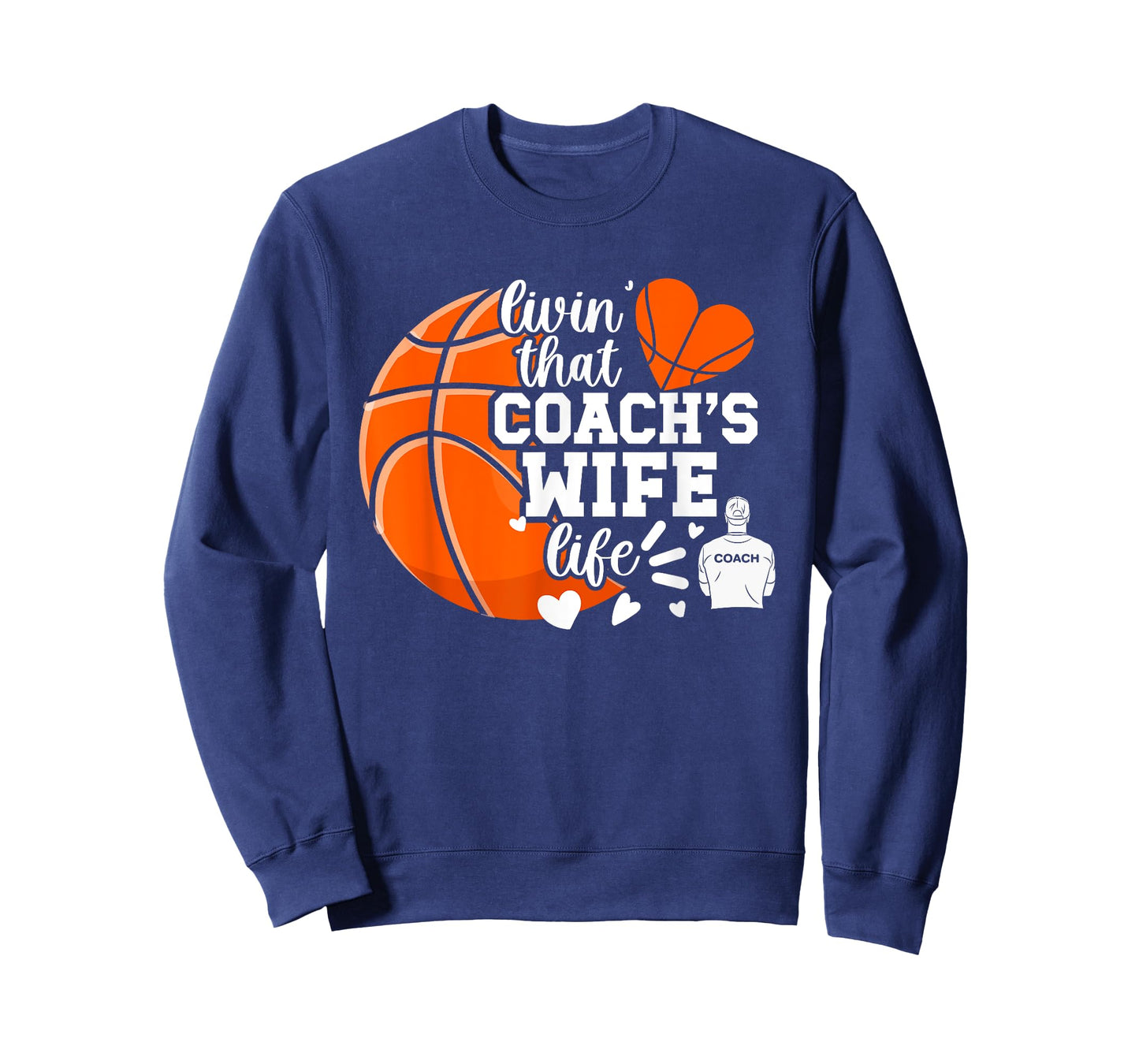 Basketball Coach's Wife Life Basketball Coach Wife T-Shirt