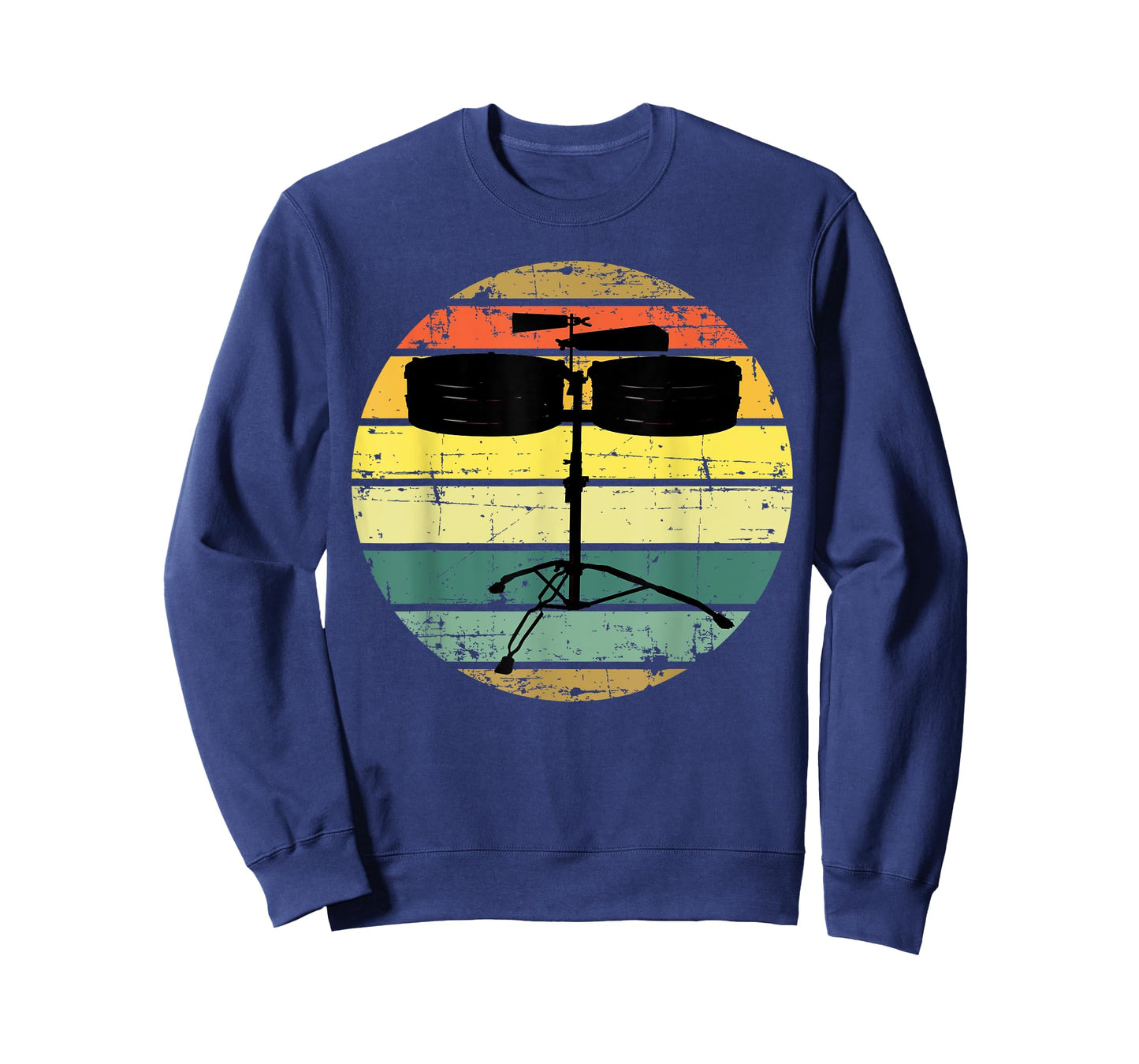 Timbales Percussion Vintage Retro Music Lover T-Shirt