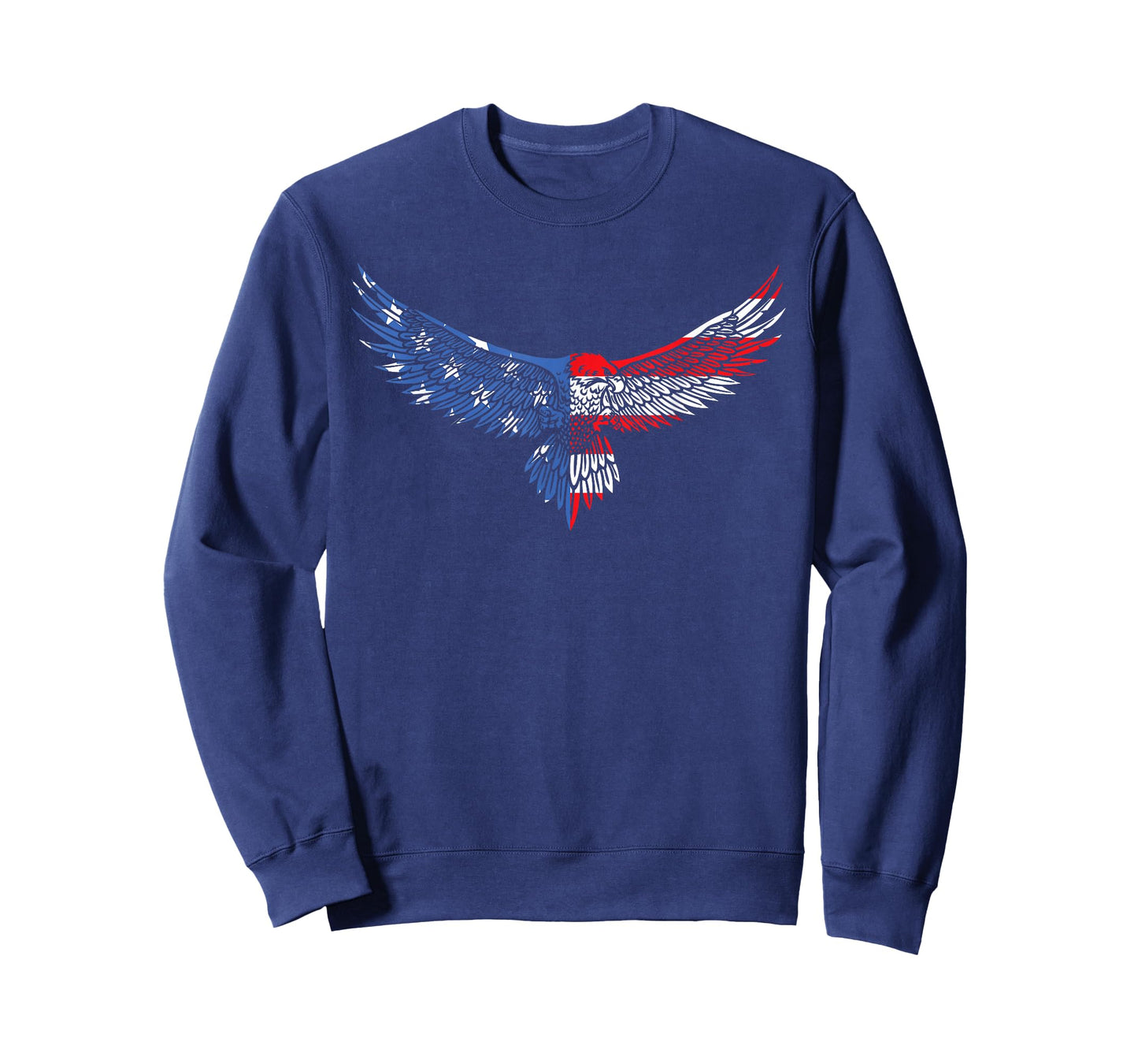 American Flag an Eagle Mullet Patriotic for Men Dad Husband T-Shirt