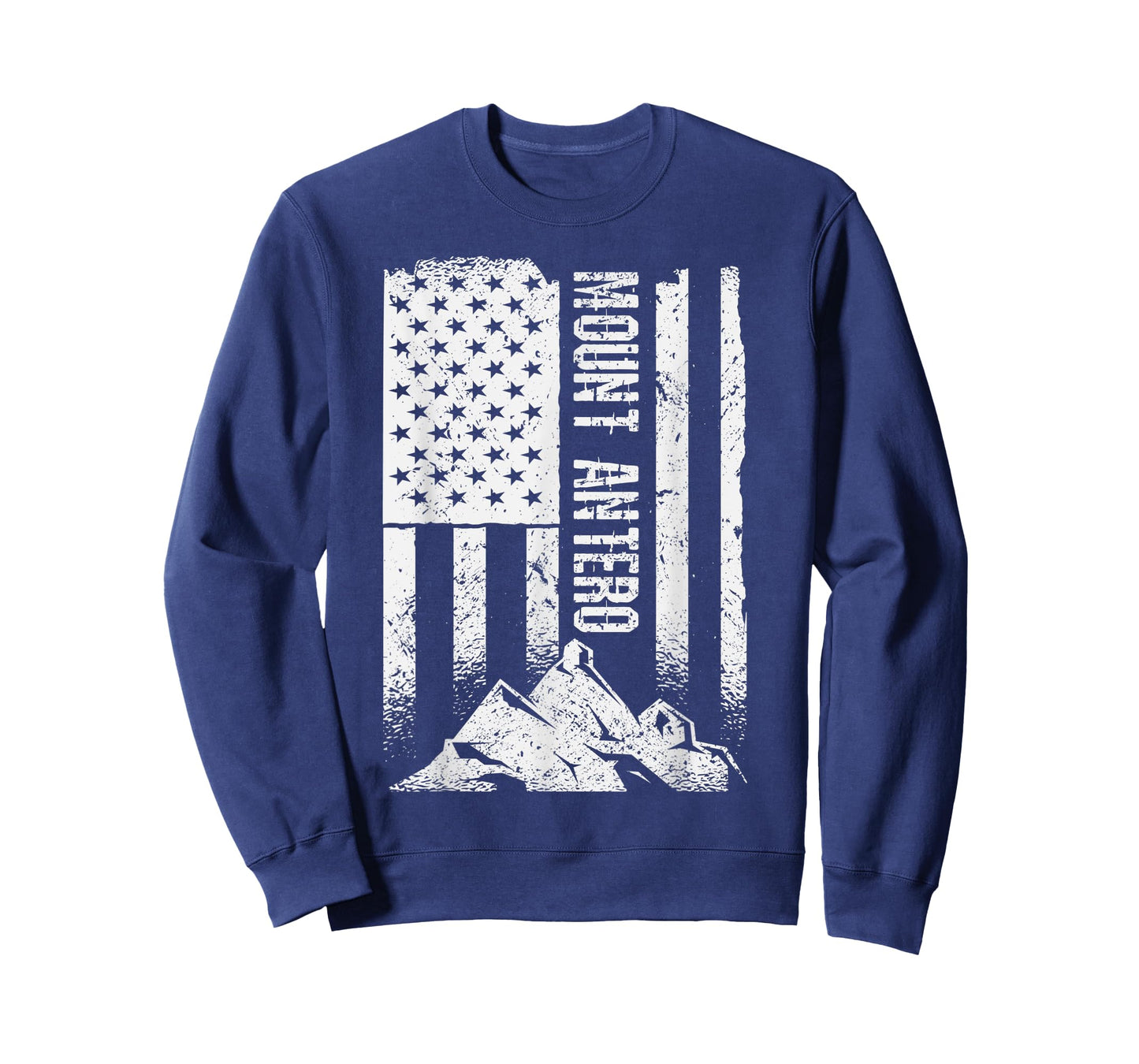 American Flag Patriotic Mount Antero Colorado T-Shirt