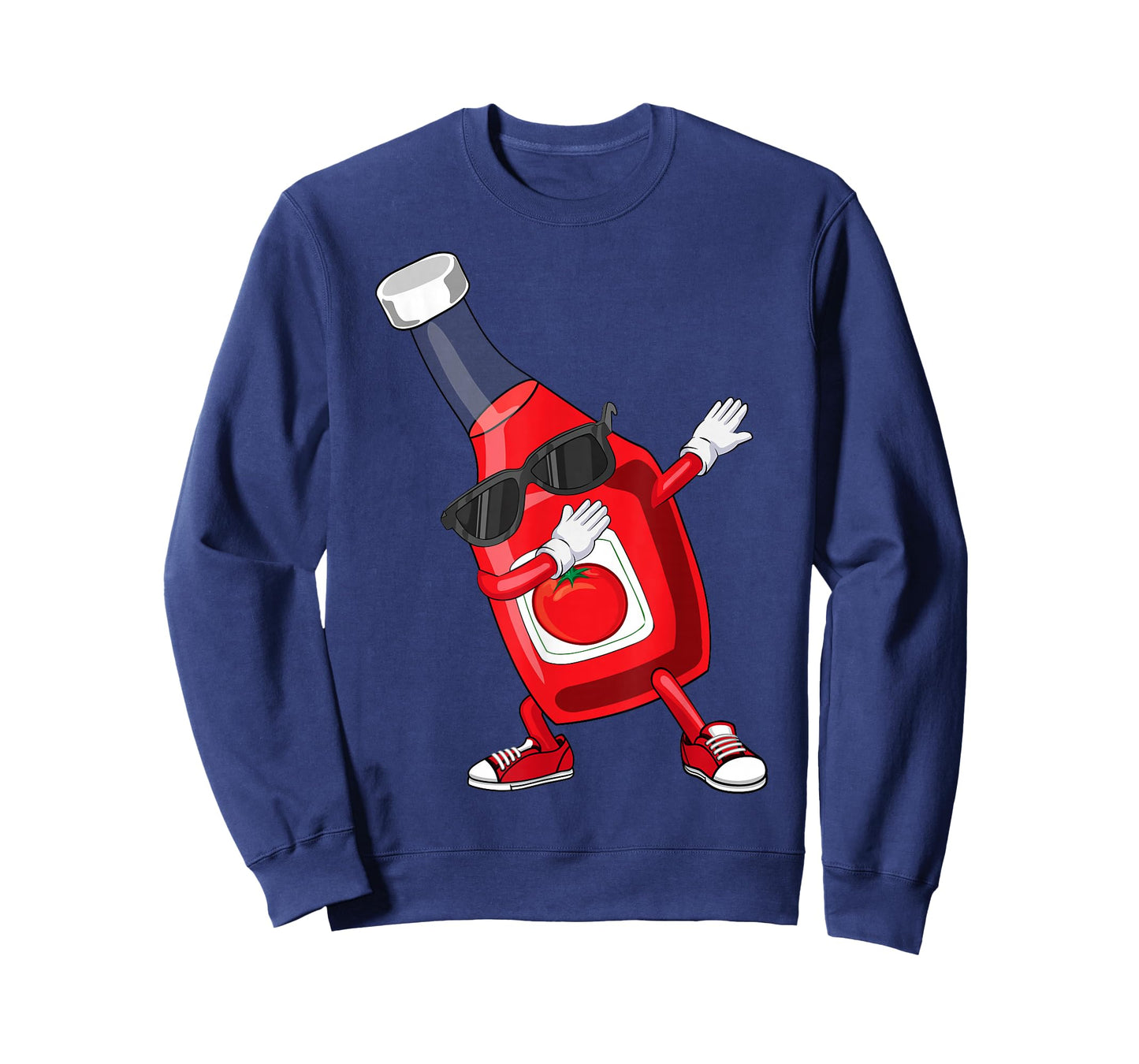 Dabbing Ketchup Art for Kid Boy Girl Men Women Ketchup Lover T-Shirt