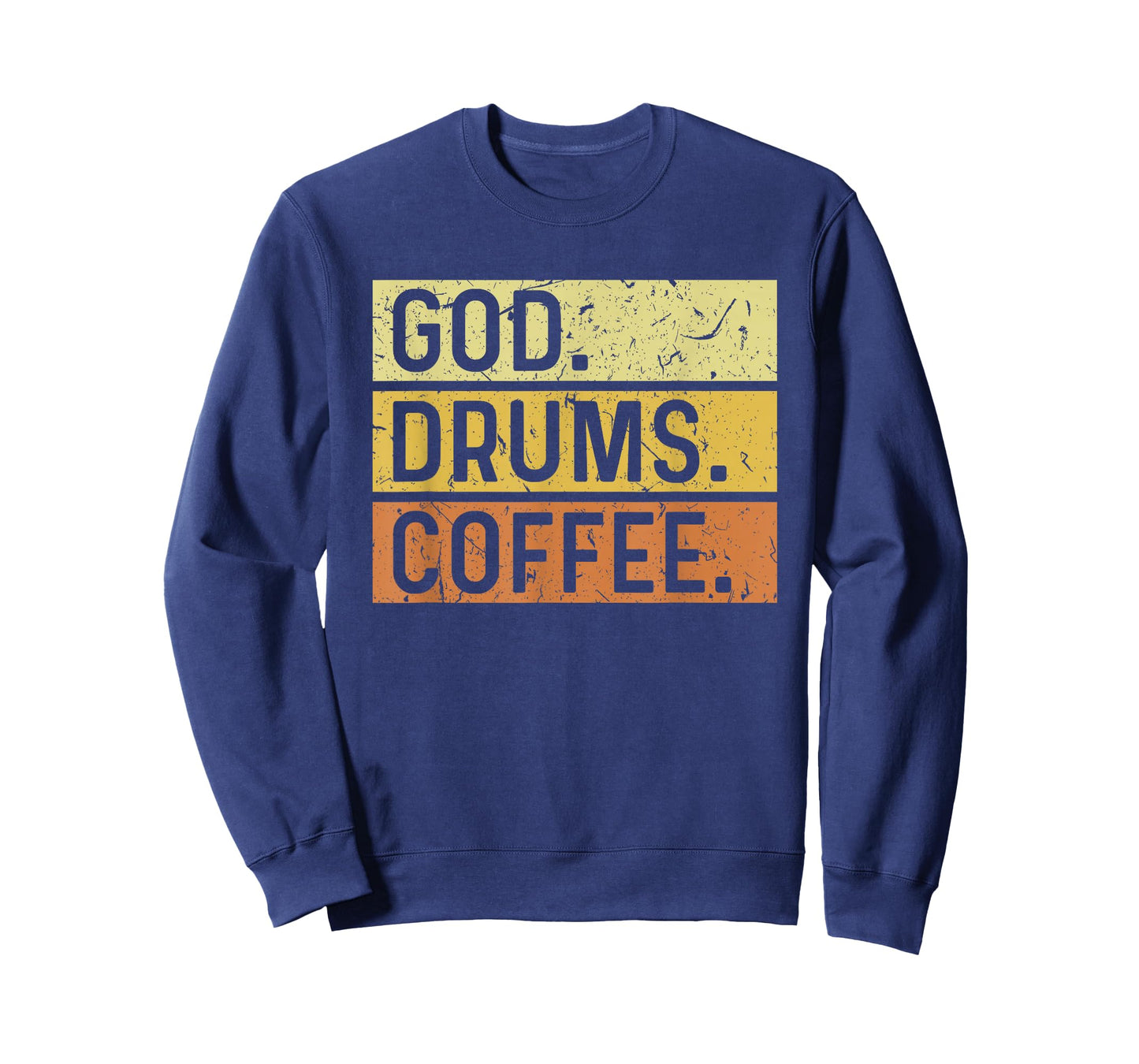 God Drums Coffee Jesus Musician Drummer T-Shirt