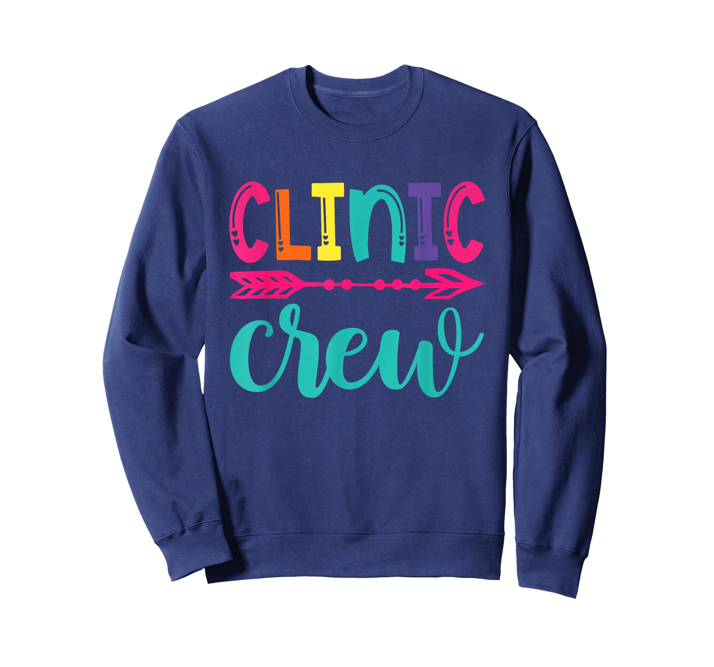 Clinic Crew Nurse Appreciation Essential Worker School Nurse T-Shirt