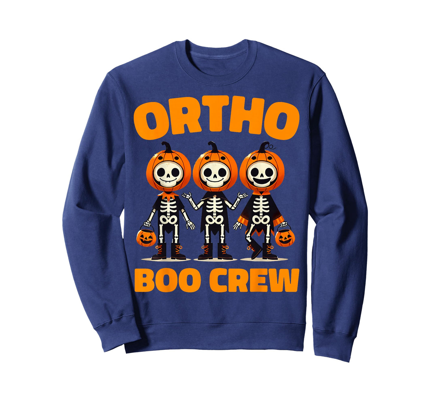 Cute Ortho Squad Spooky Ortho Orthopedic Boo Crew Halloween T-Shirt