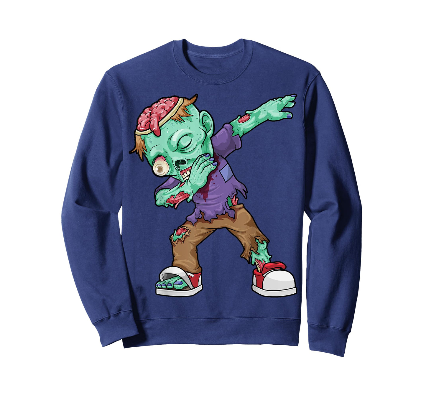Dabbing Zombie Halloween Costume Funny Zombies Boys Kids Dab T-Shirt