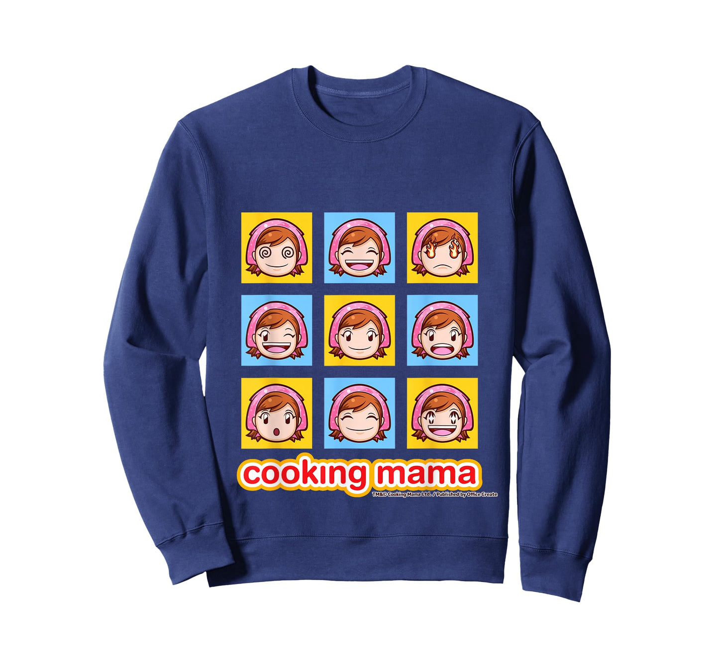 Cooking Mama Faces T-Shirt color T-Shirt