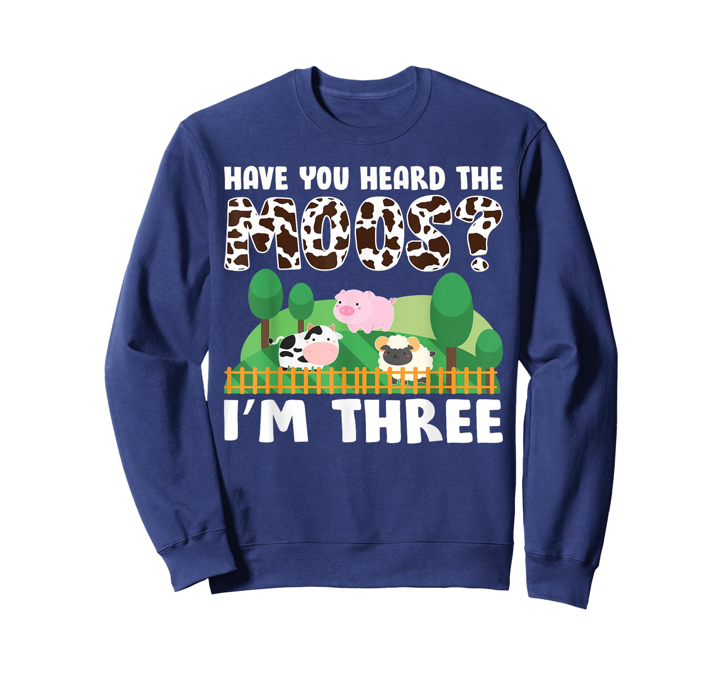 3rd Birthday 3 Year Old Farm Theme Animals Birthday Party T-Shirt