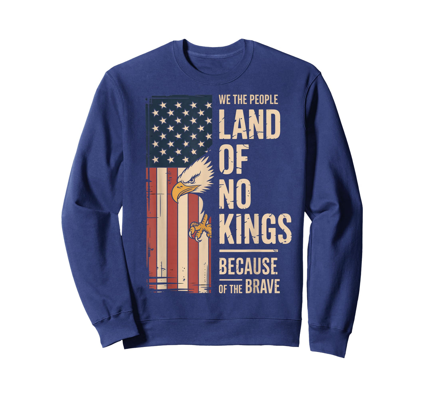 Land of No Kings Because of The Brave No Kings Day T-Shirt