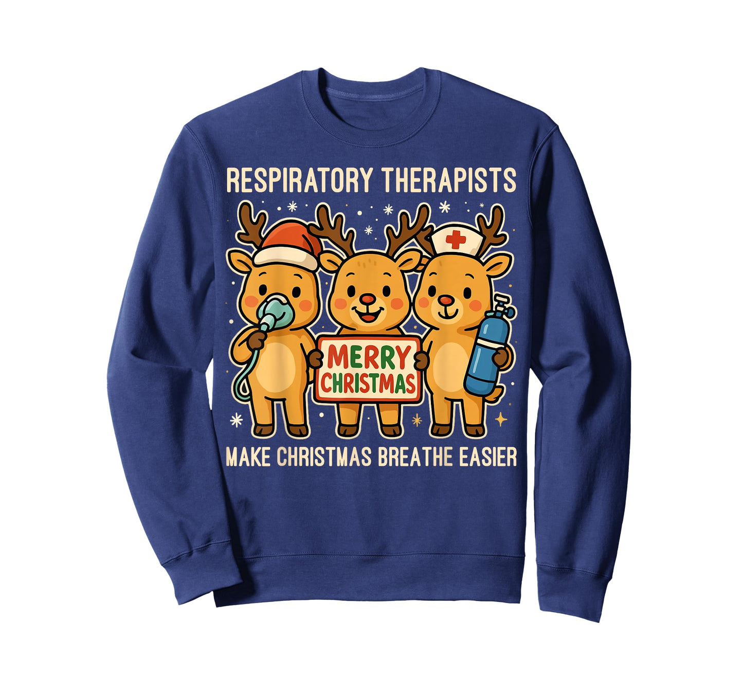 Christmas Respiratory Therapy Crew Xmas RT Nurse T-Shirt