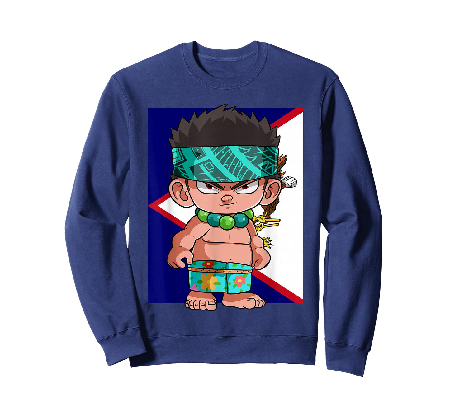 American Samoan Pride Polynesian Samoa Flag Kids AIGA T-Shirt