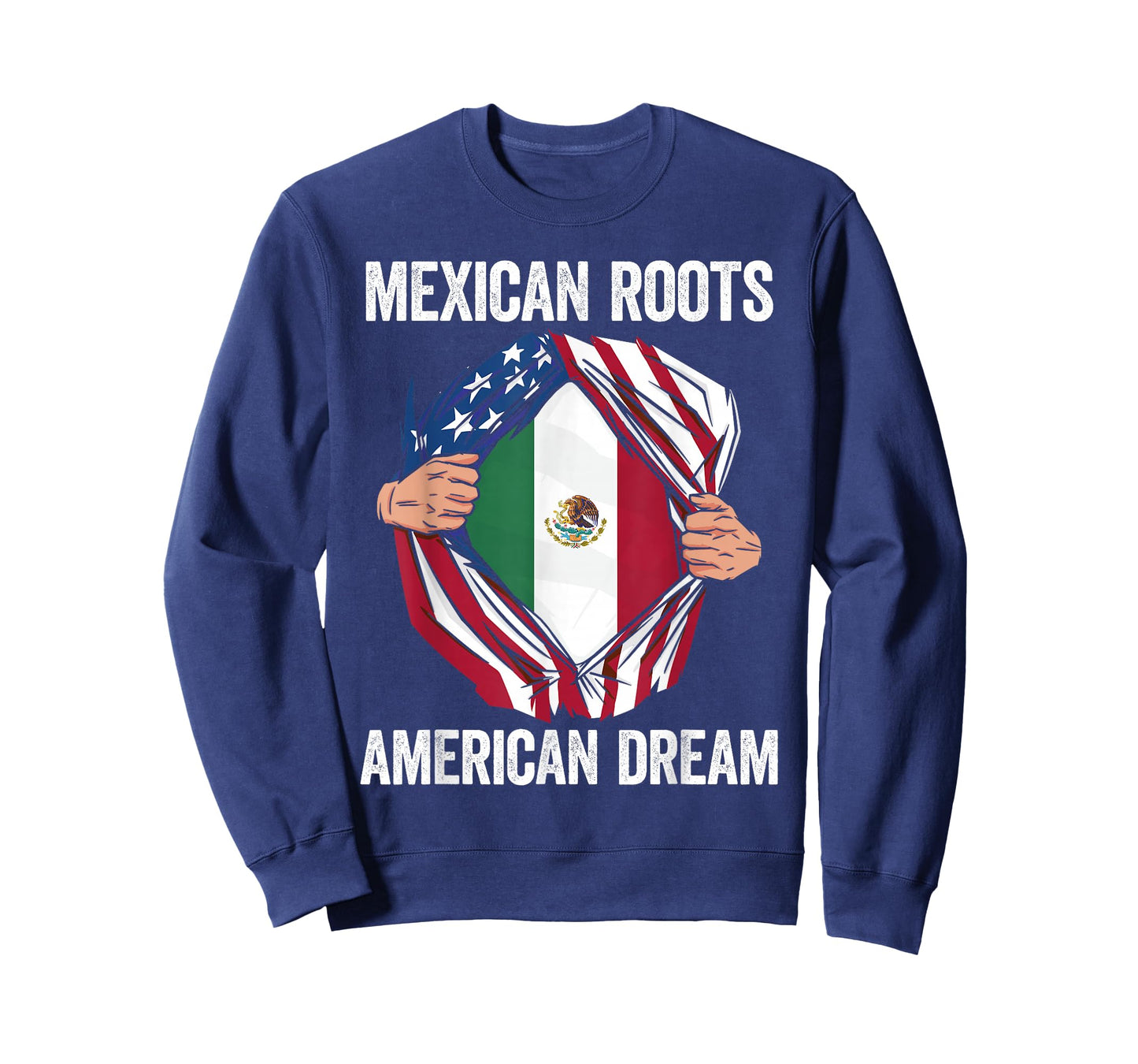 Mexican Roots American Dream Usa Us Mexico Mexican American T-Shirt