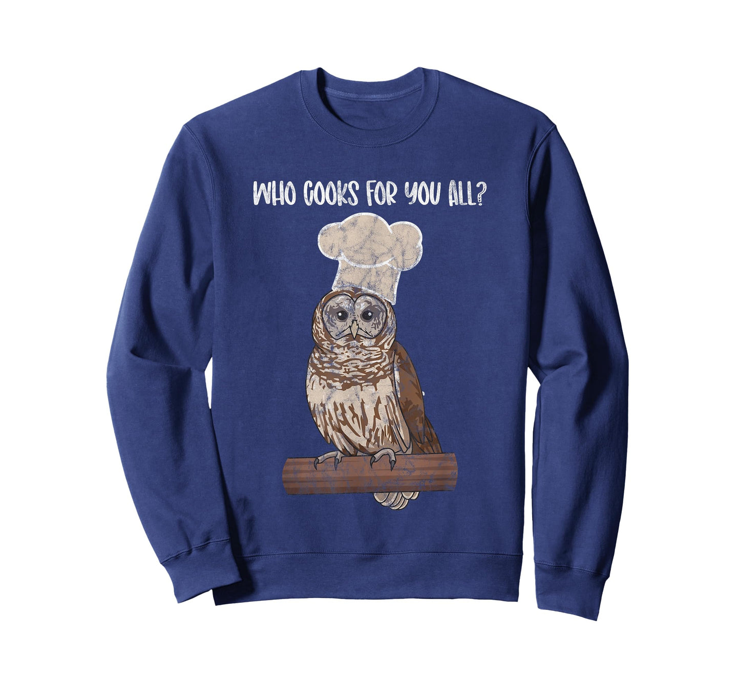 Barred Owl Chef owl lover, bird fan birder T-Shirt