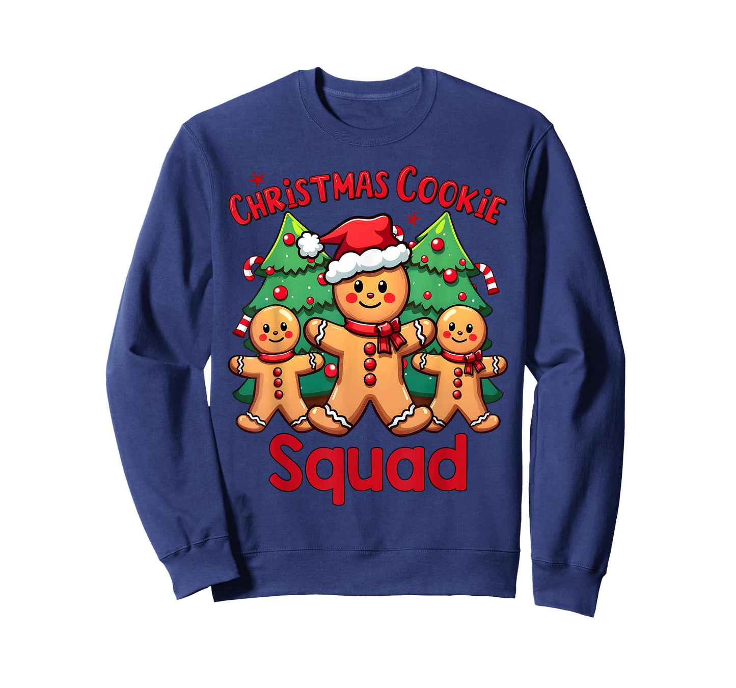 Christmas Cookie Squad Festive Gingerbread Holiday Matching T-Shirt