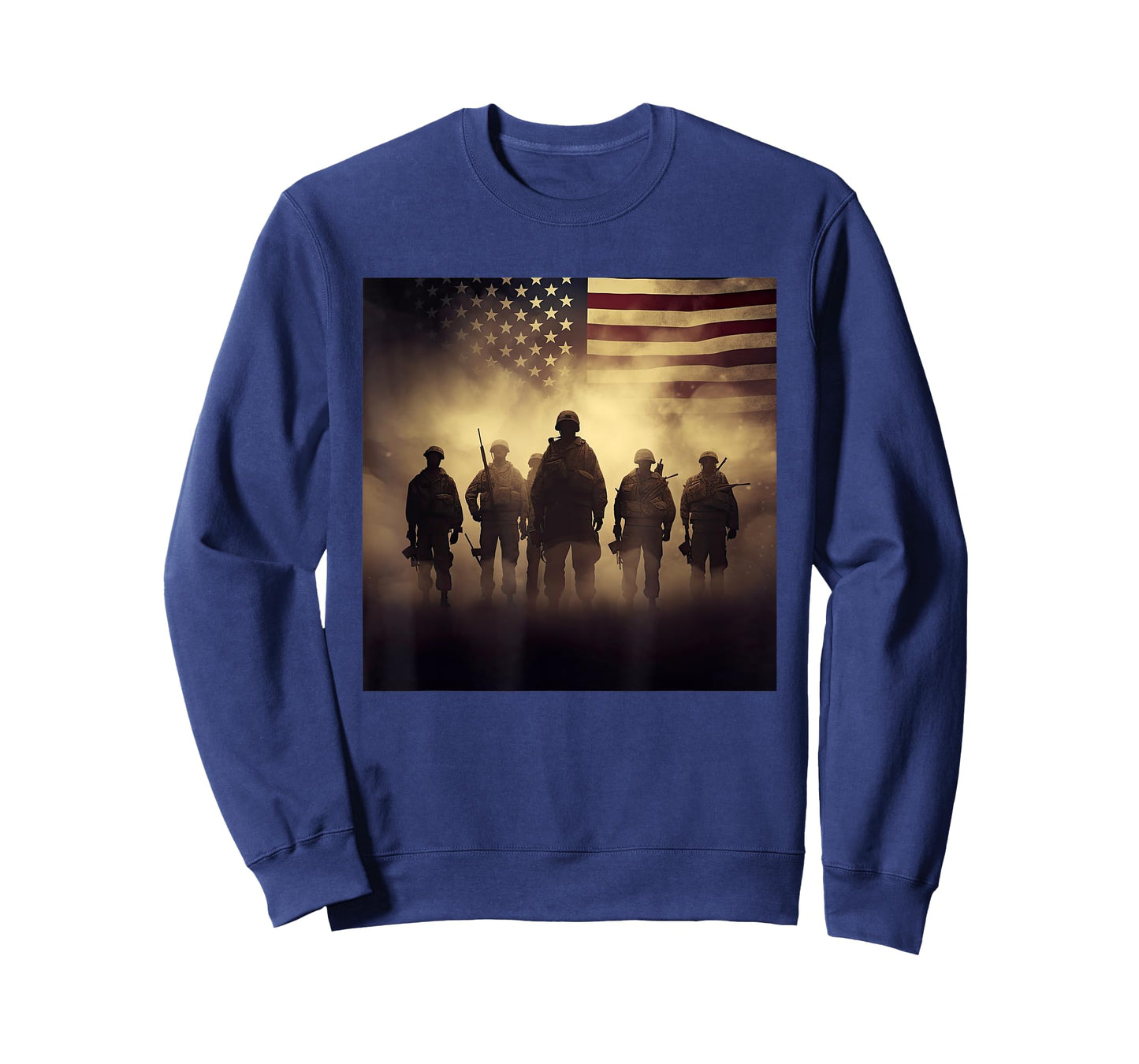 Salute to the Military and USA T-Shirt