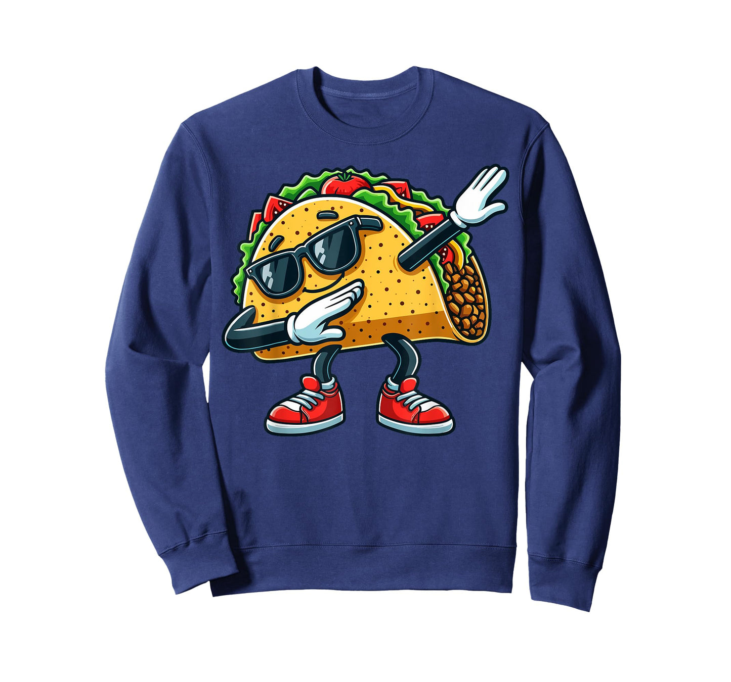 Dabbing Taco Cinco de Mayo - Funny Mexican Food Dab T-Shirt