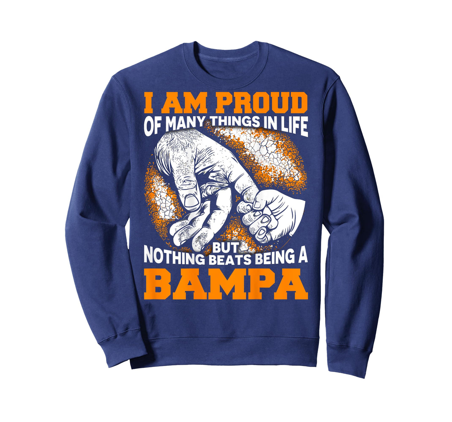 I Am Proud Being Bampa Christmas Gift For Grandpa Dad T-Shirt