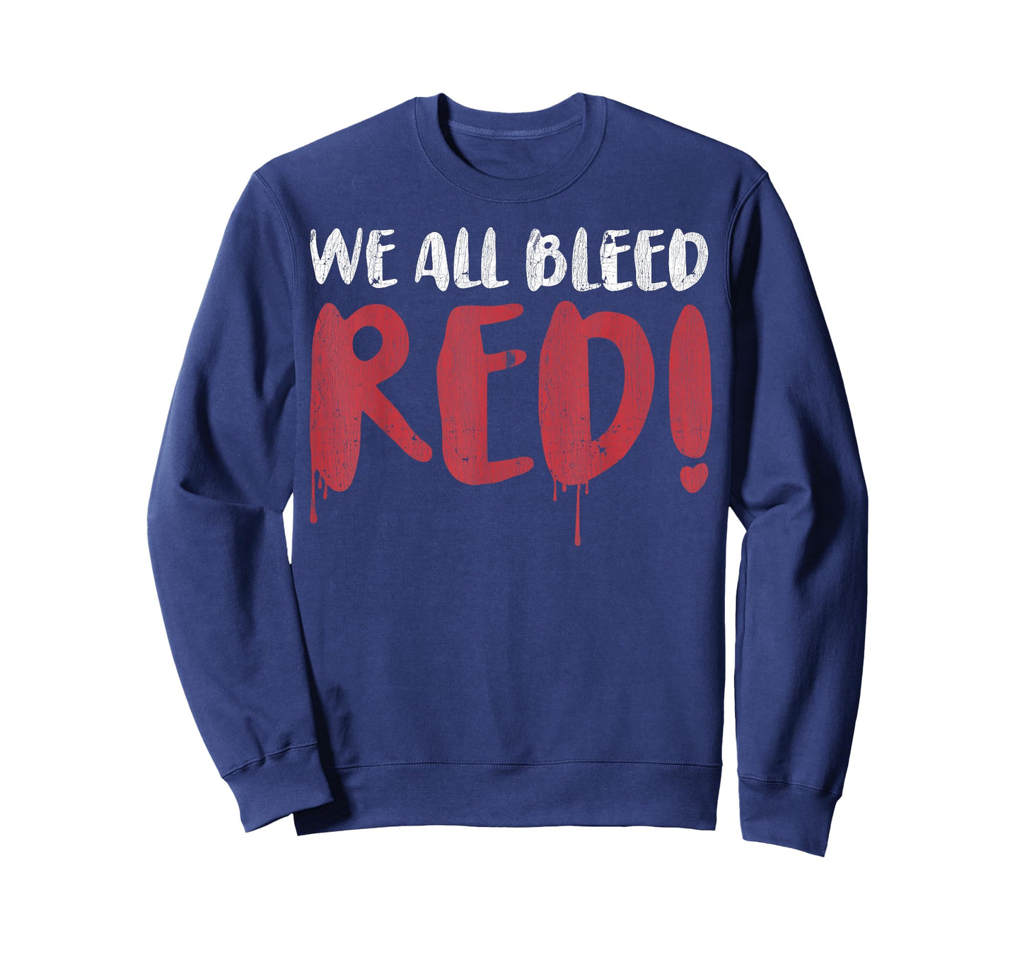 We All Bleed Red For Pride African American T-Shirt