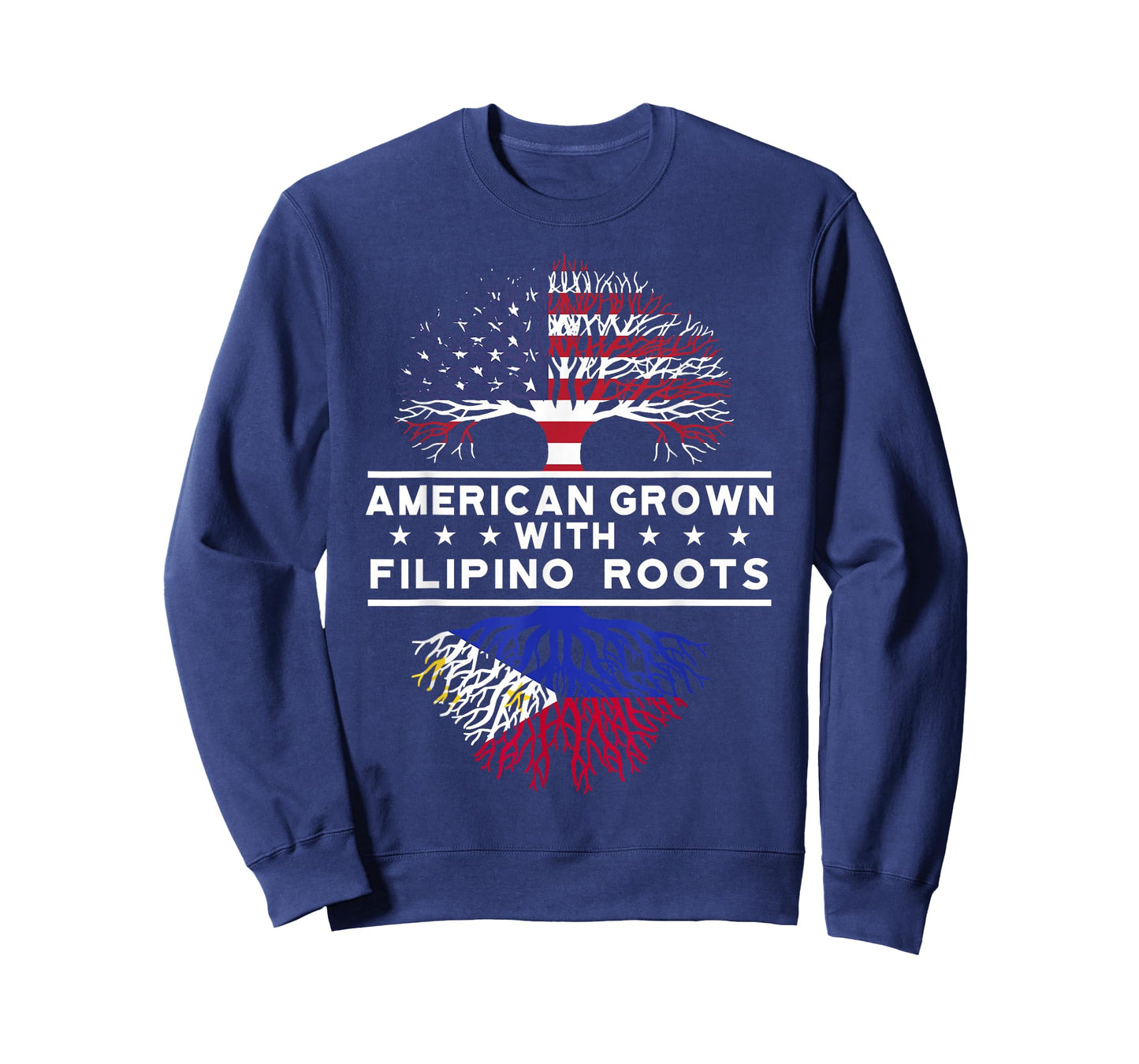 American Grown with Filipino Roots - Philippines T-Shirt