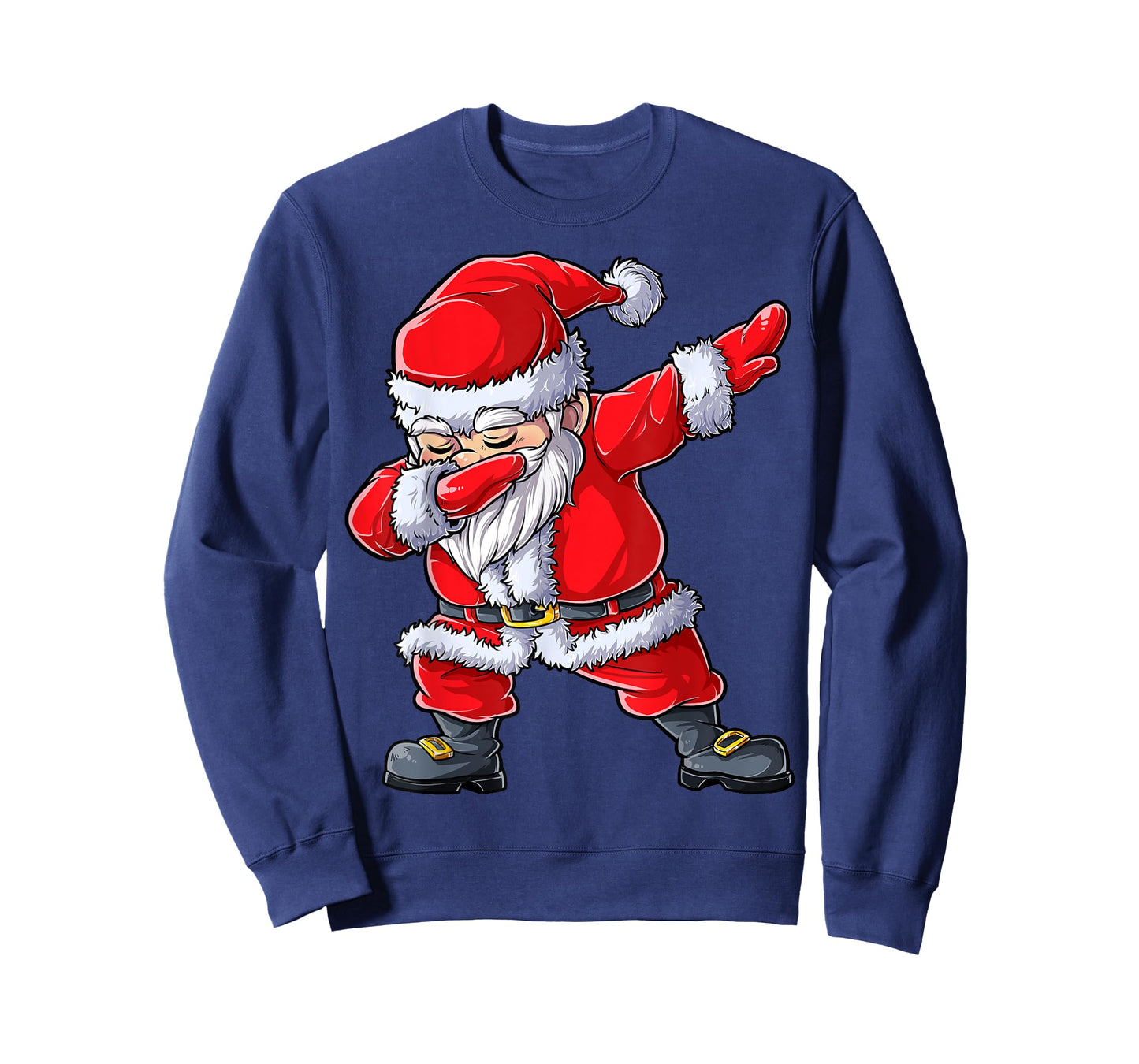 Dabbing Santa Claus Christmas Boys Men Funny Xmas Dab Dance T-Shirt