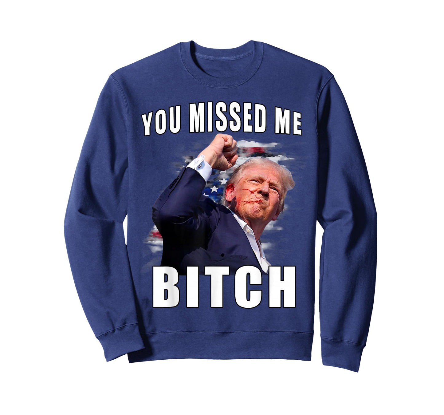 You Missed Bitch Shirt Trump Shot Shirt Shooting Trump Shirt T-Shirt