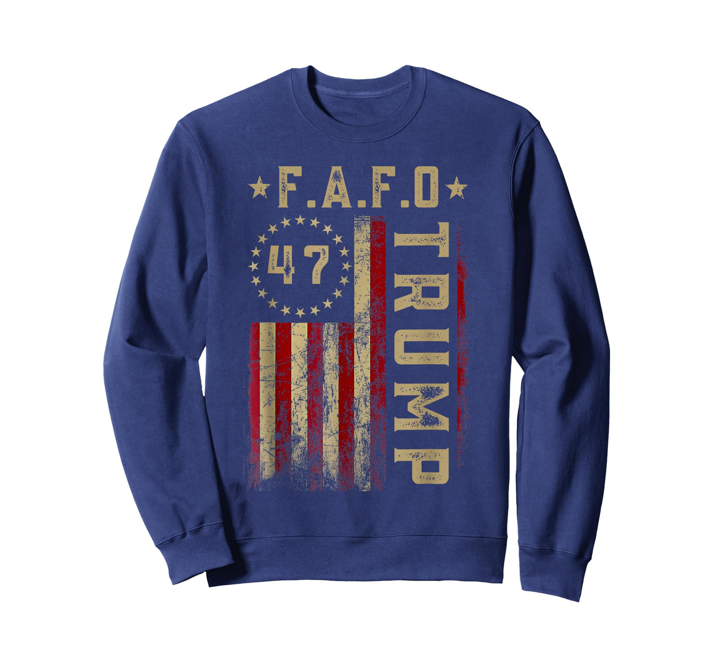 Funny Fafo Trump Shirt President 47 Trump Fafo American Flag T-Shirt