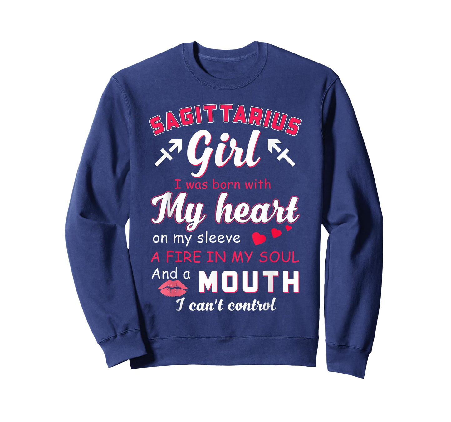 Sagittarius Girl Funny Quote with Zodiac Sign Birthday T-Shirt