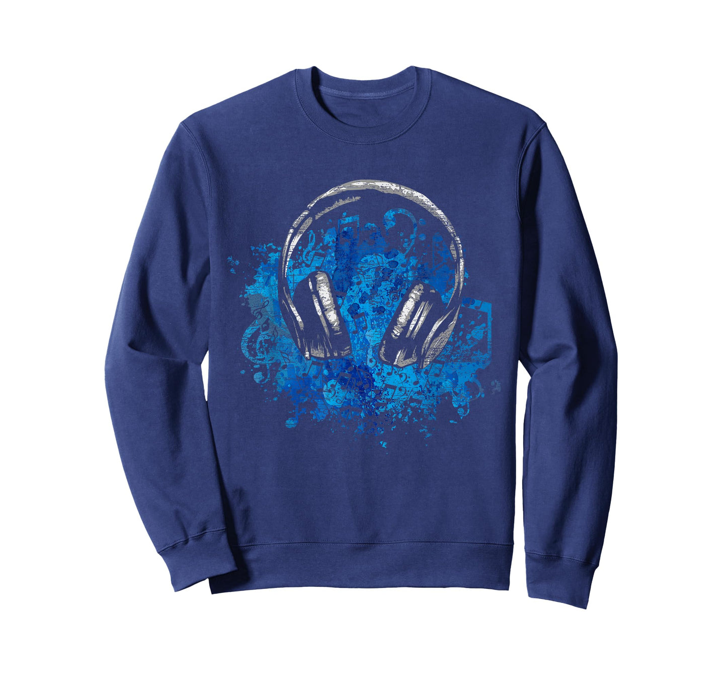 Headphones Music Lover Gift Musican Music T-Shirt Small