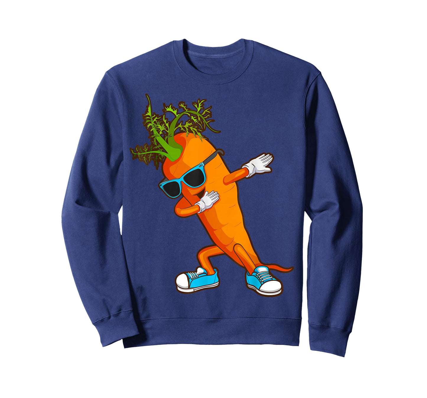 Funny Dabbing Carrot Gift | Cute Vegetable Lover Men Women T-Shirt